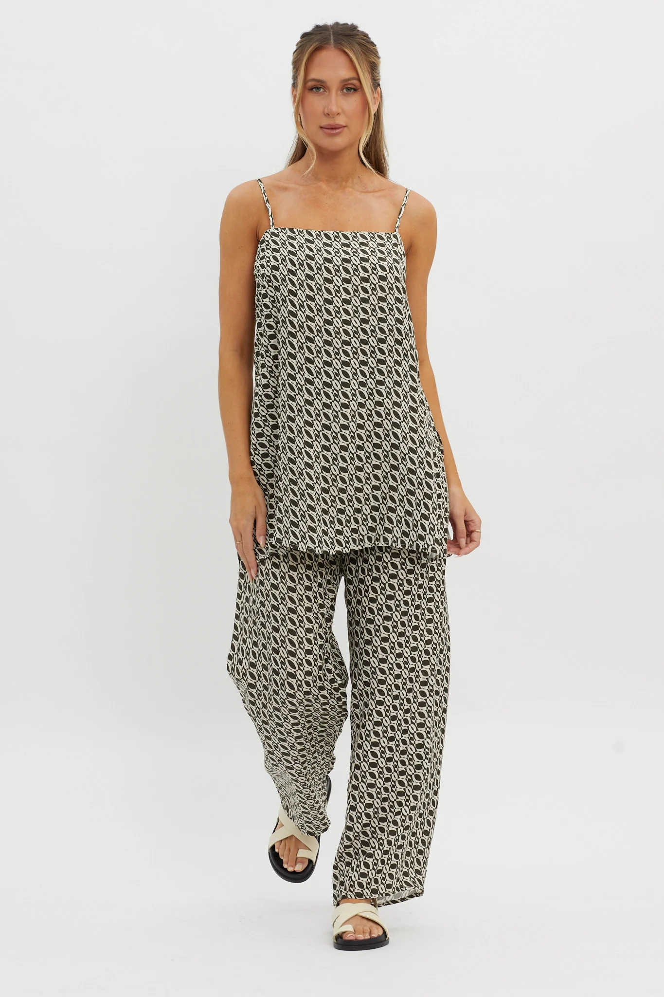 Avenue Drawstring Pants Print Solna - Image 2