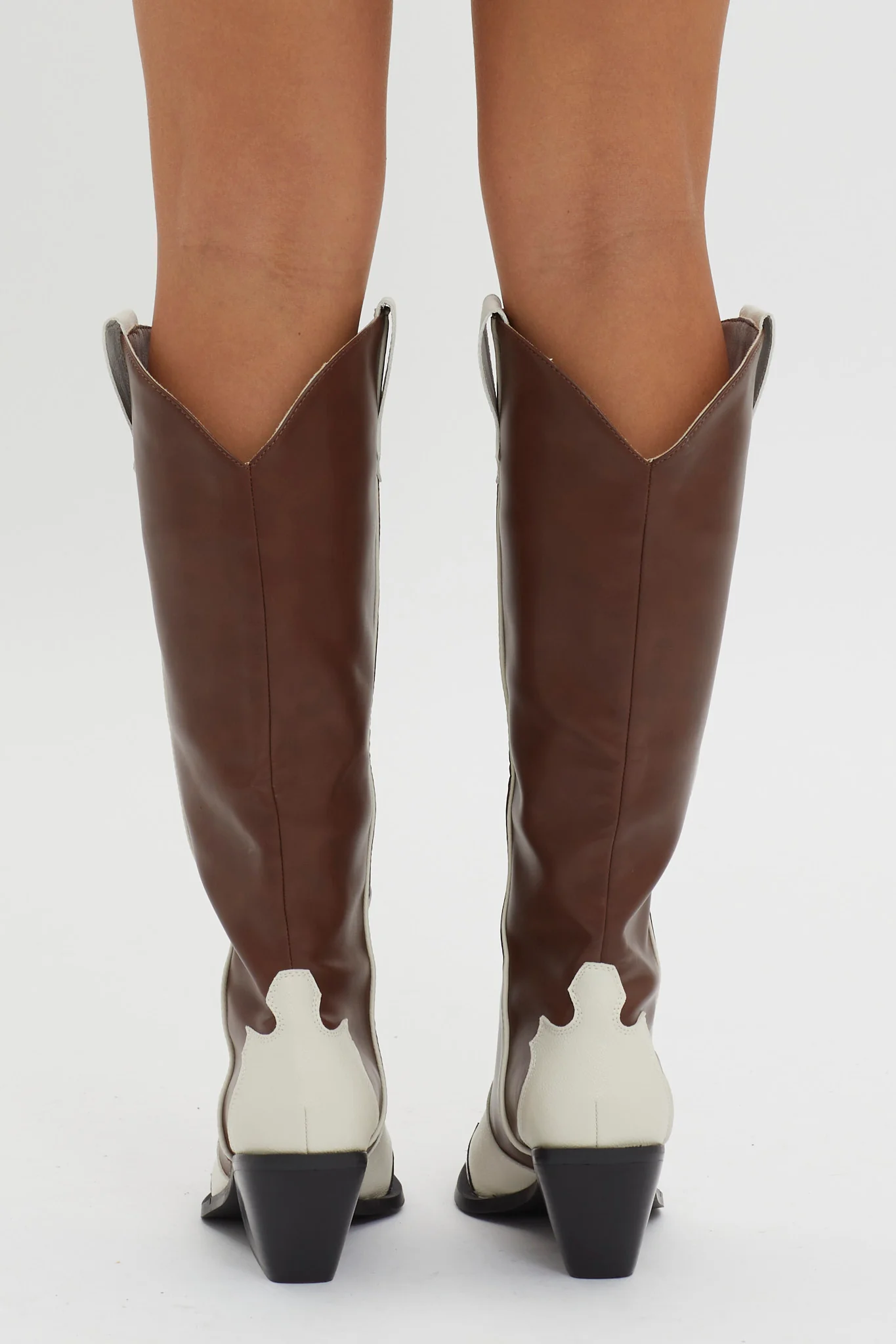BiLLiNi Etta Boot Chocolate/Ivory - Image 2