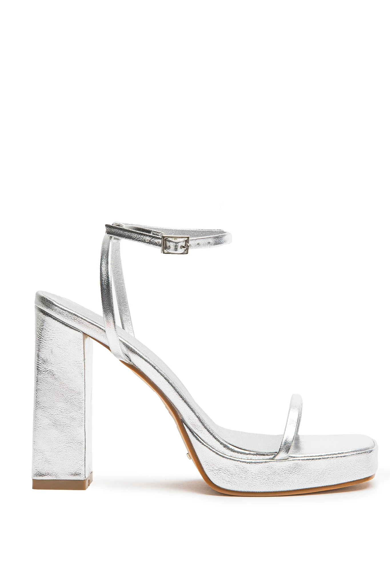 BiLLiNi Tahni Platform Heel Silver - Image 5