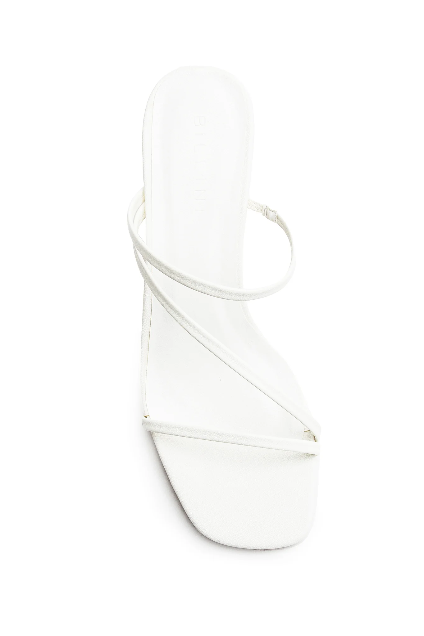 BiLLiNi Yazmin Block Heel White - Image 4