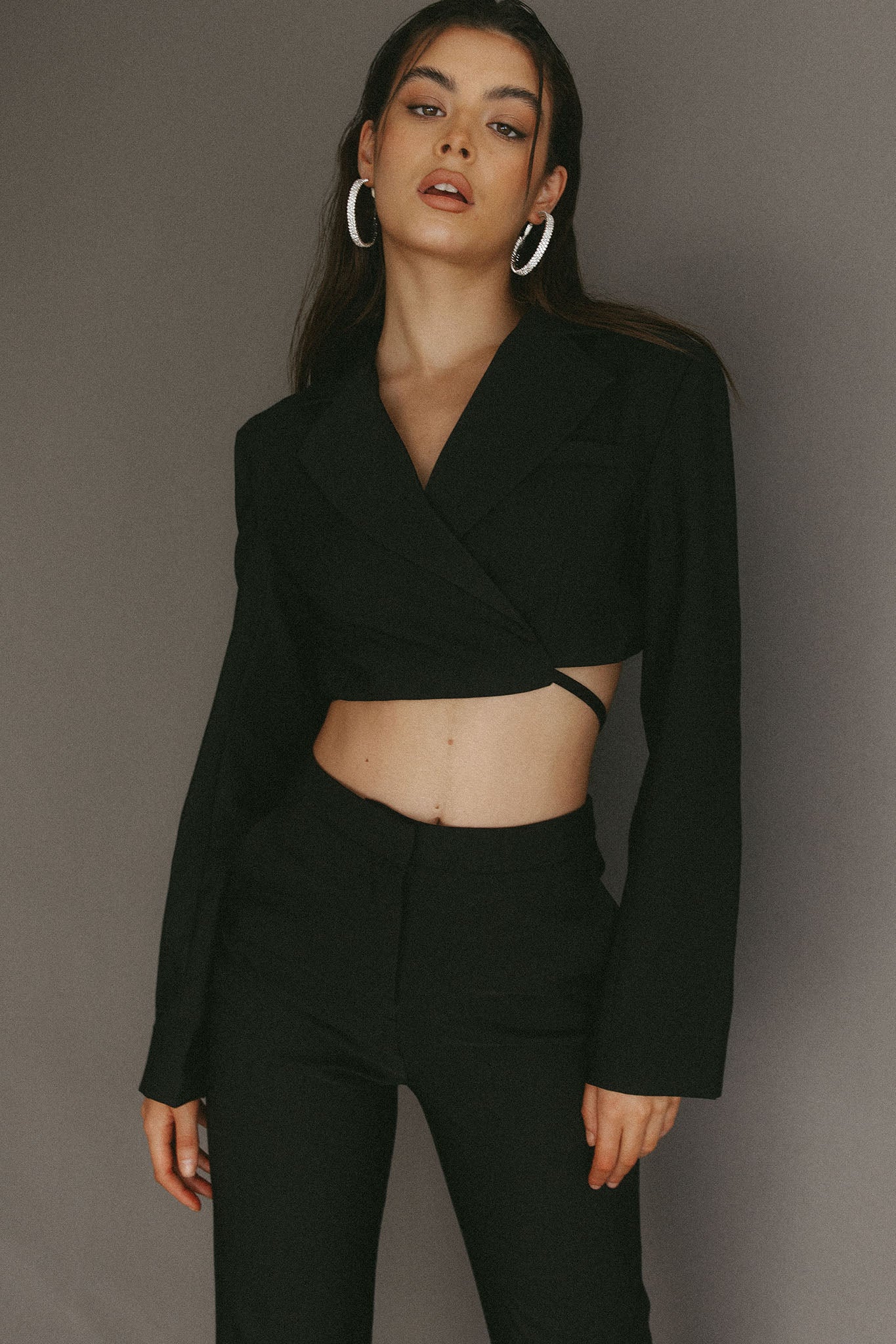 Brynne Straight Leg Pants Black - Image 3