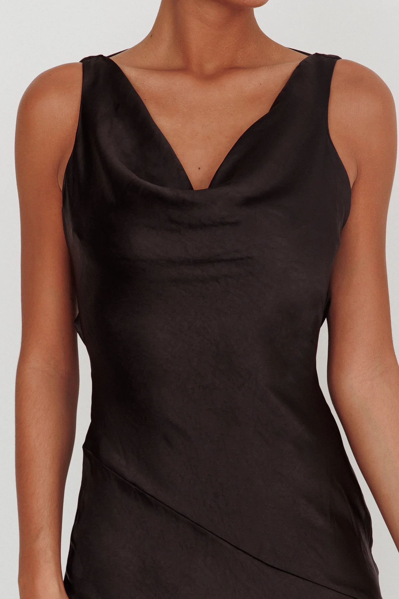 Cassiopeia Open Back Maxi Dress Black - Image 4