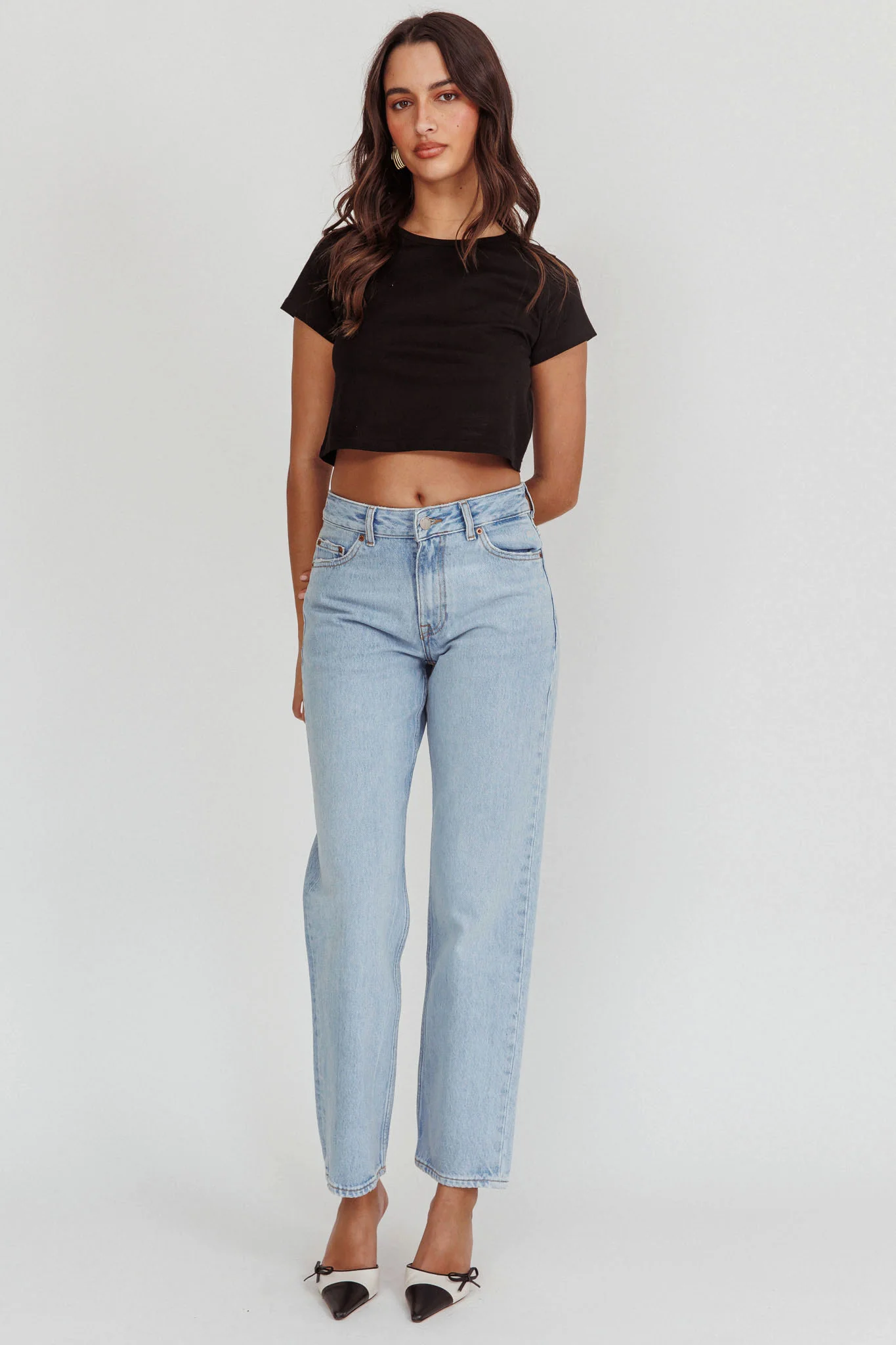 DR DENIM Arch Straight Jeans Stream Light Used - Image 4