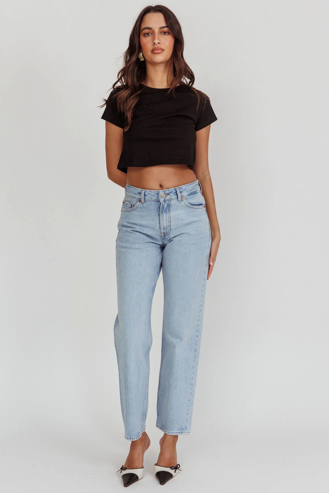 DR DENIM Arch Straight Jeans Stream Light Used - Image 5