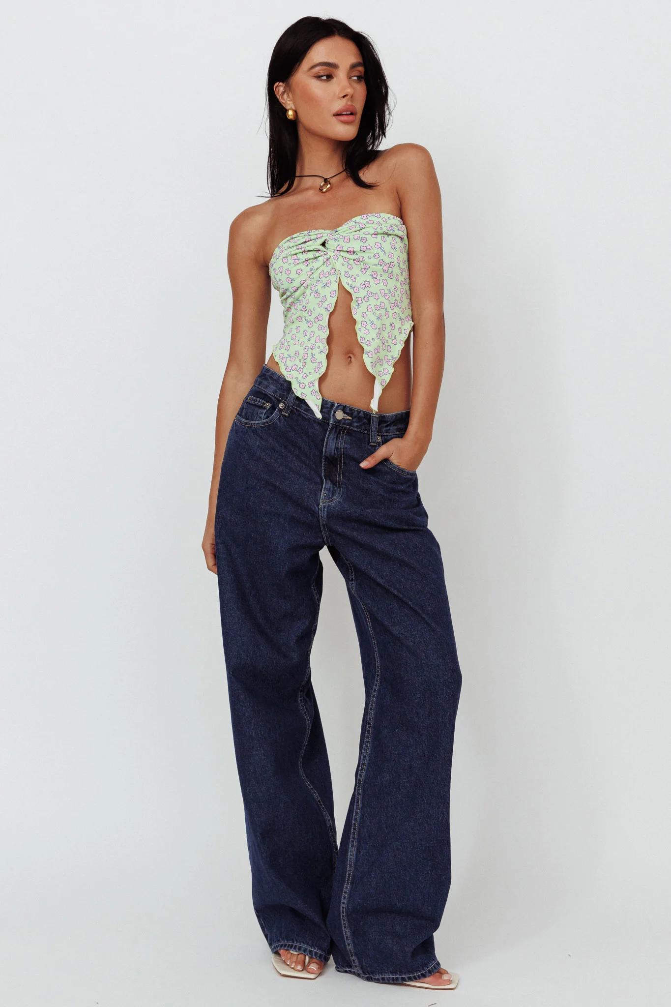 DR DENIM Donna Baggy Jeans Pebble Dark Retro - Image 5