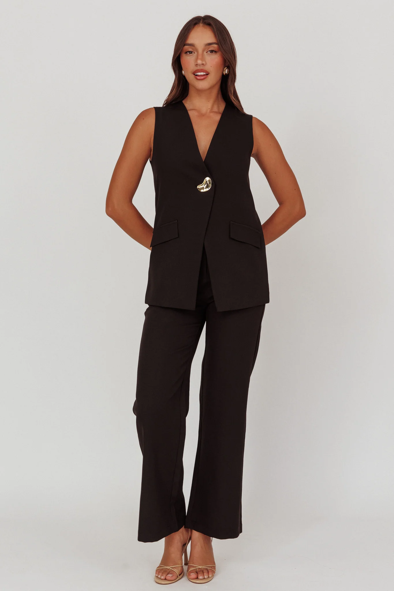Fair Play High Waist Pants Black - Image 2