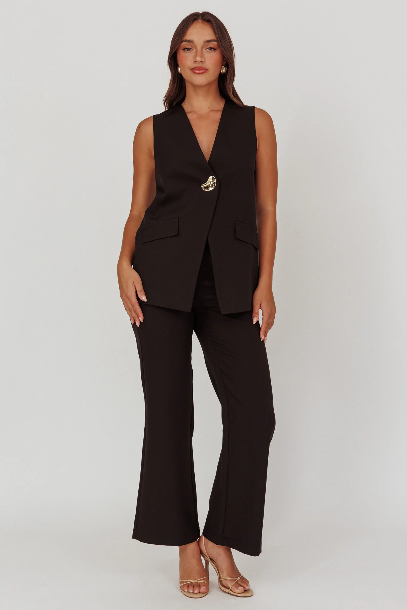 Fair Play High Waist Pants Black - Image 4