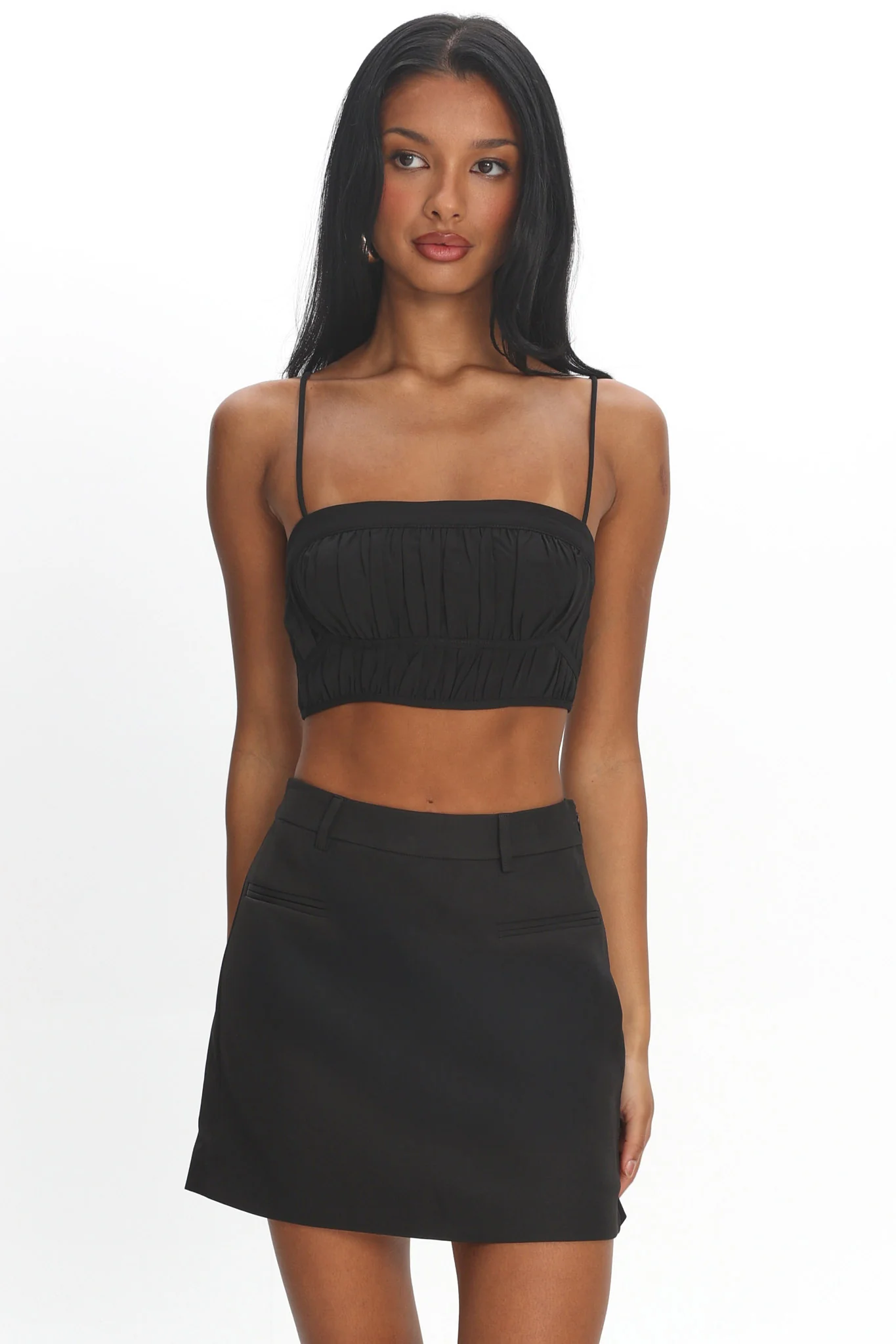 Fellie Mini Skirt Black - Image 5