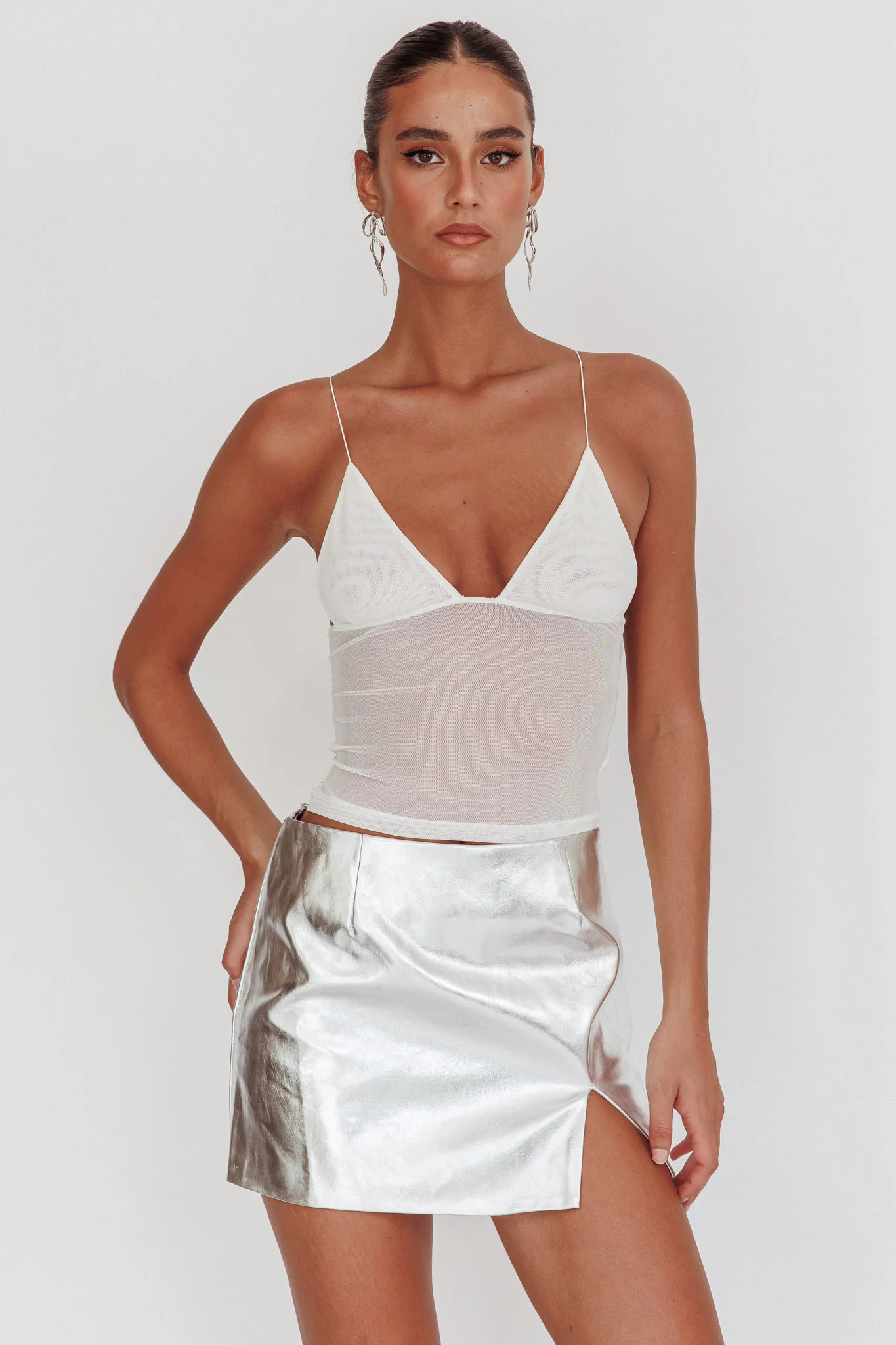 Flutter Backless Butterfly Top White - Image 6
