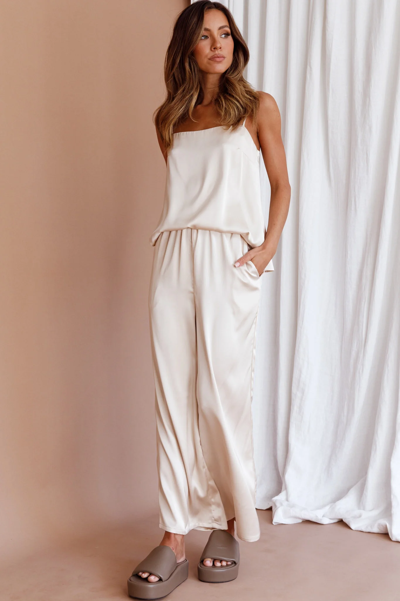 Hotel California Cami Top Stone - Image 3