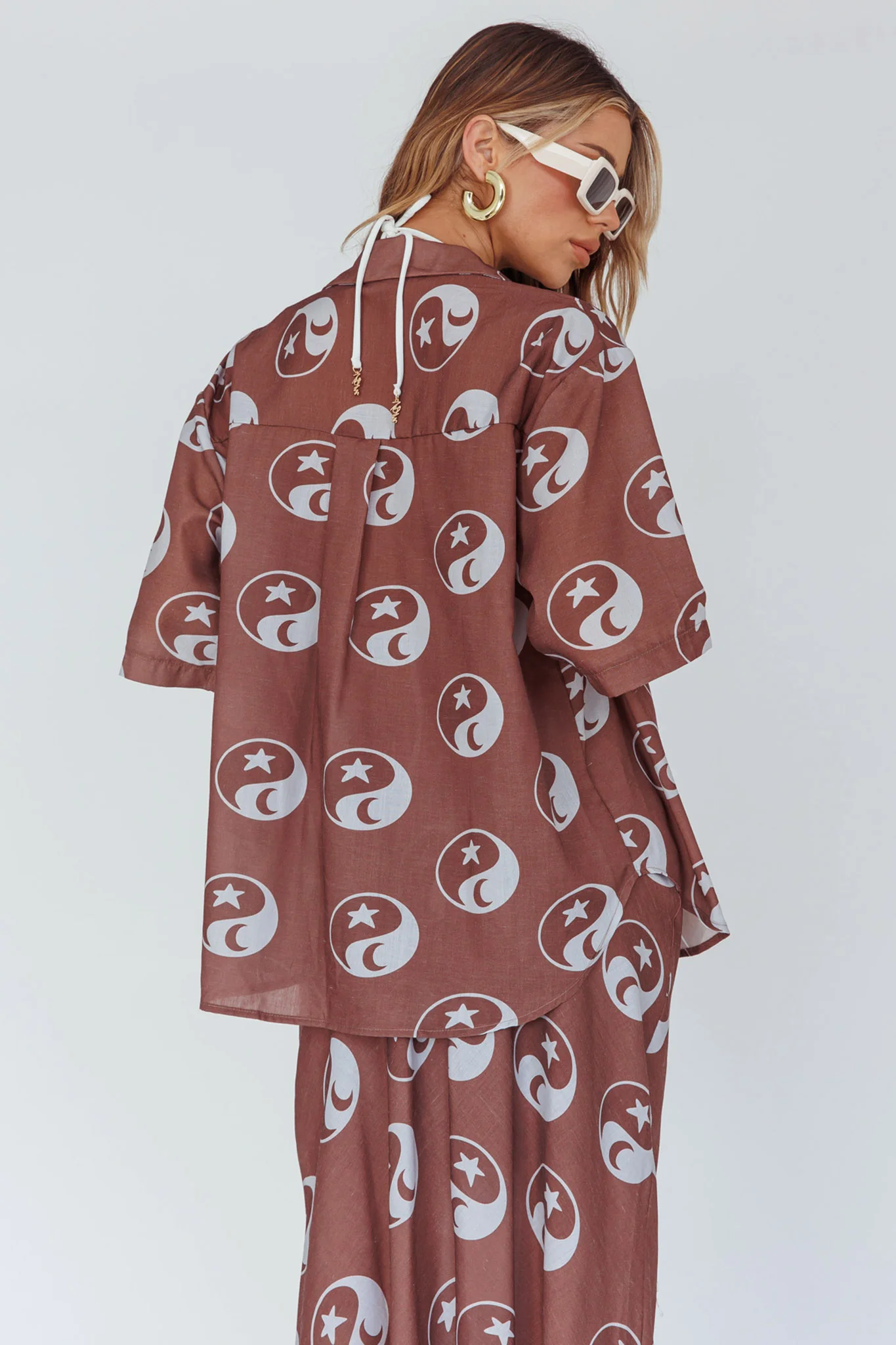Just A Hunch Button Shirt Yin Yang Coco - Image 2