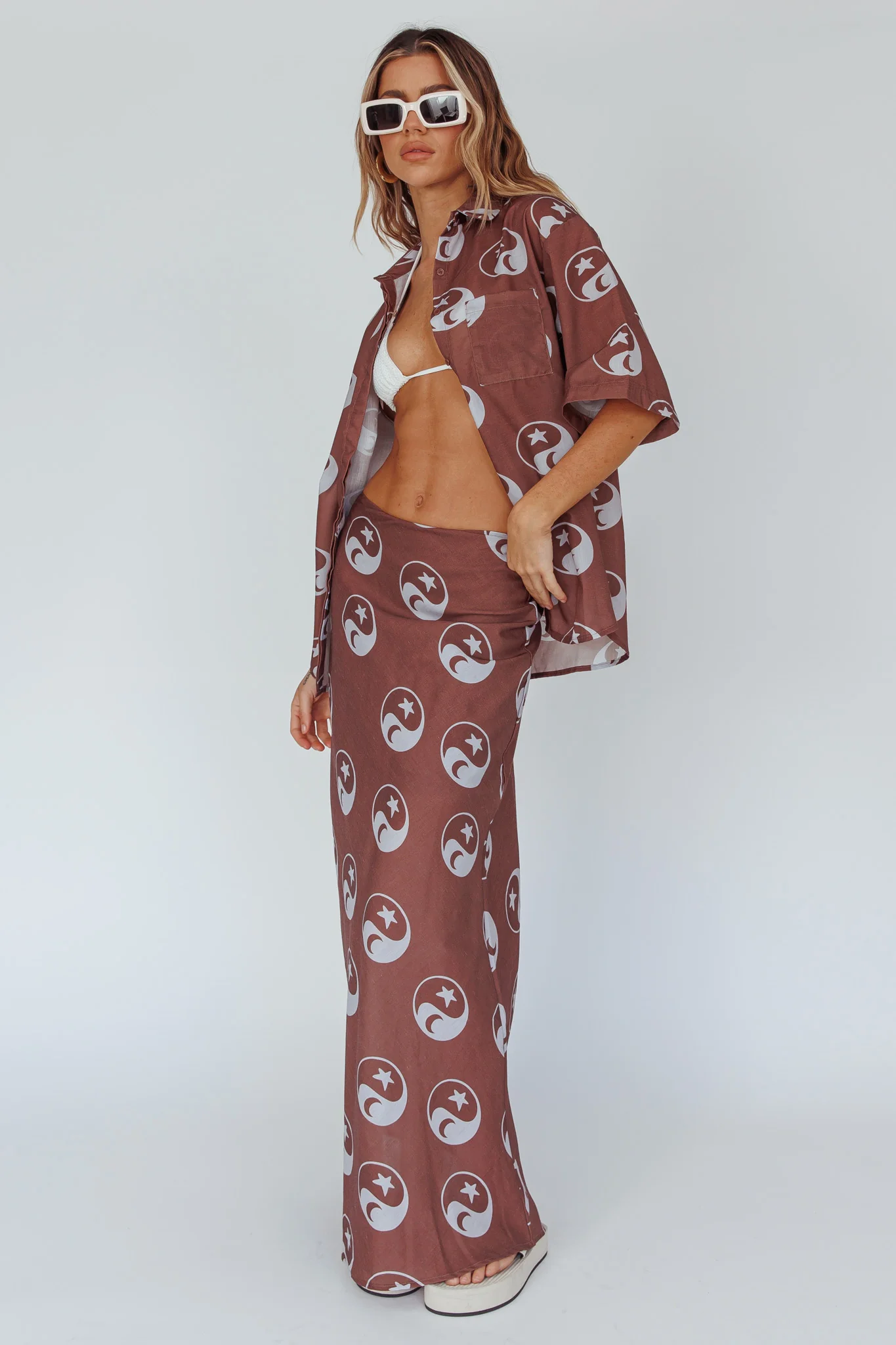 Just A Hunch Button Shirt Yin Yang Coco - Image 3