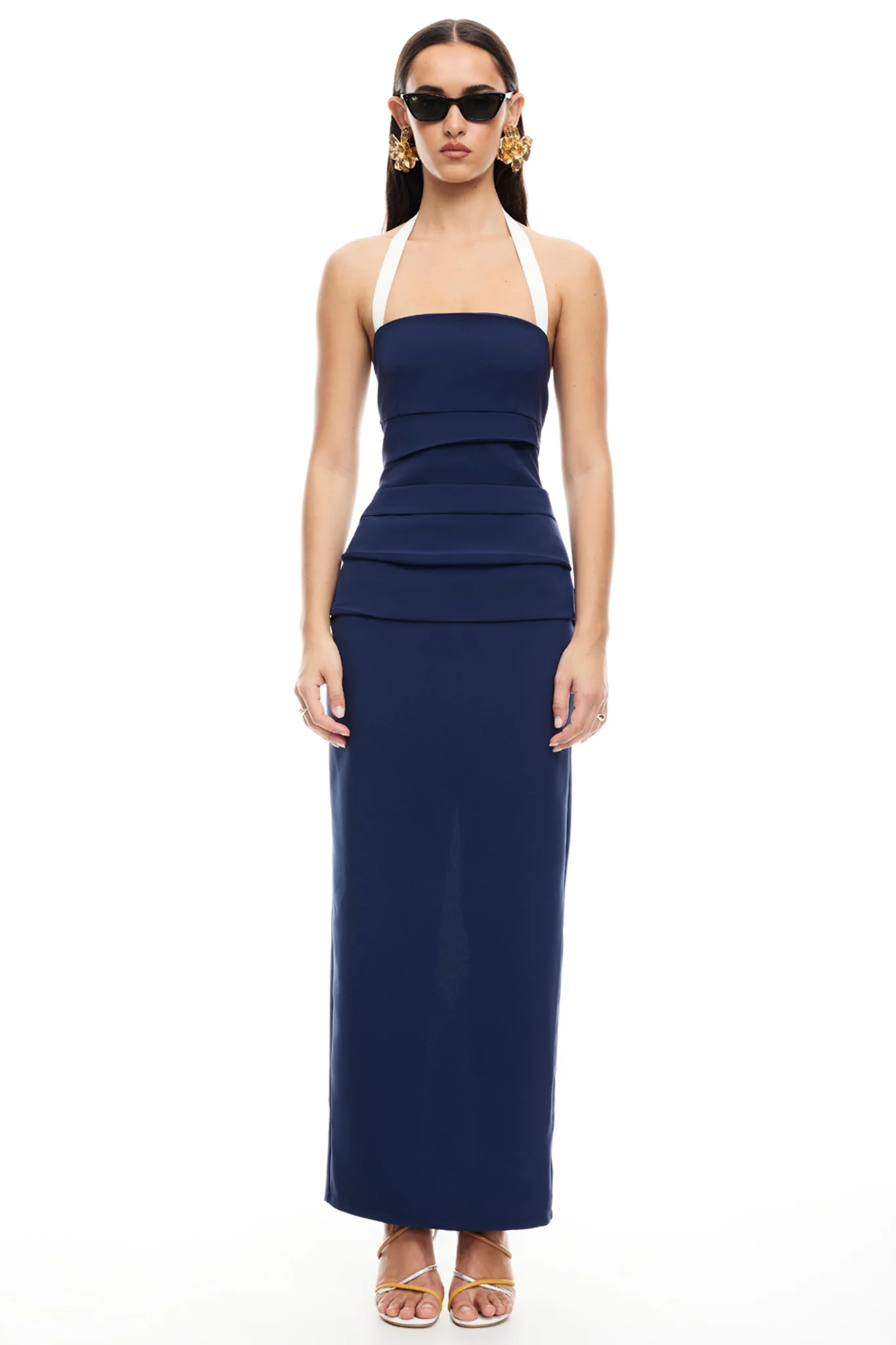 LIONESS 1999 Maxi Dress Navy
