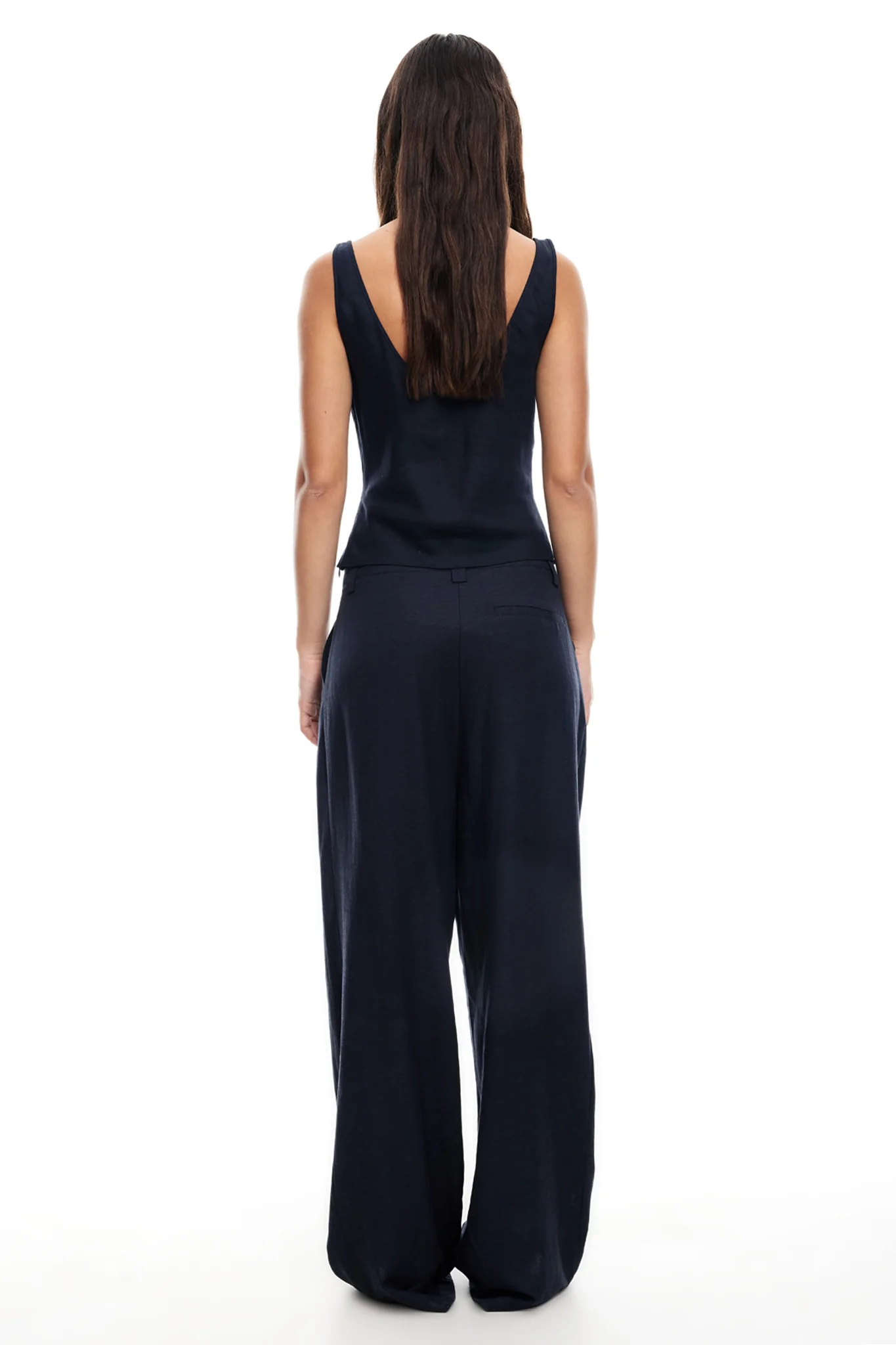 LIONESS Delilah Top Navy - Image 2