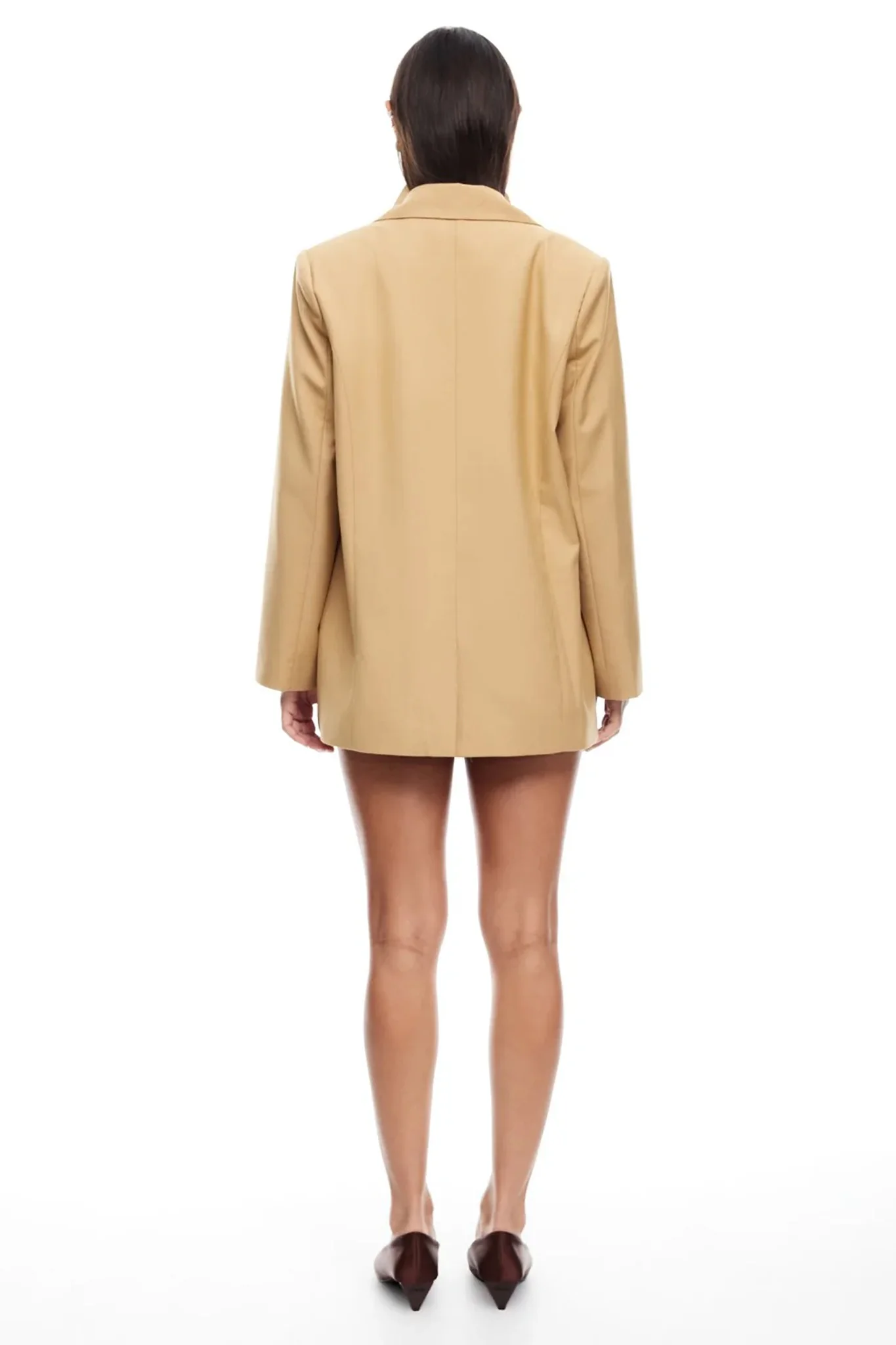 LIONESS Dynasty Mini Skort Camel - Image 2