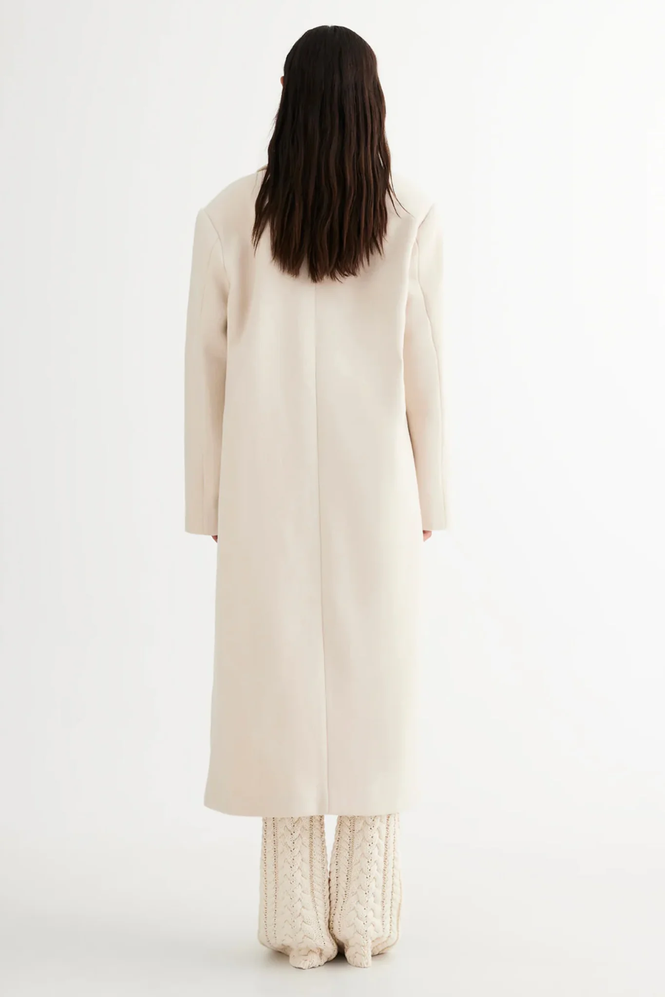 LIONESS Olsen Coat Cream - Image 2