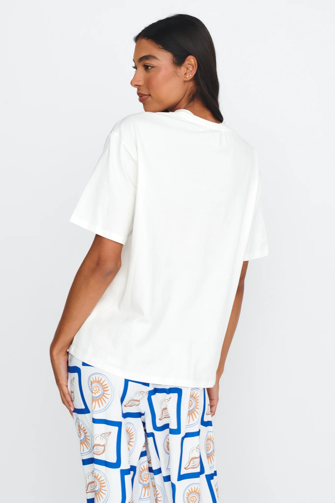 LOST IN LUNAR Ride The Wave Tee White - Image 3