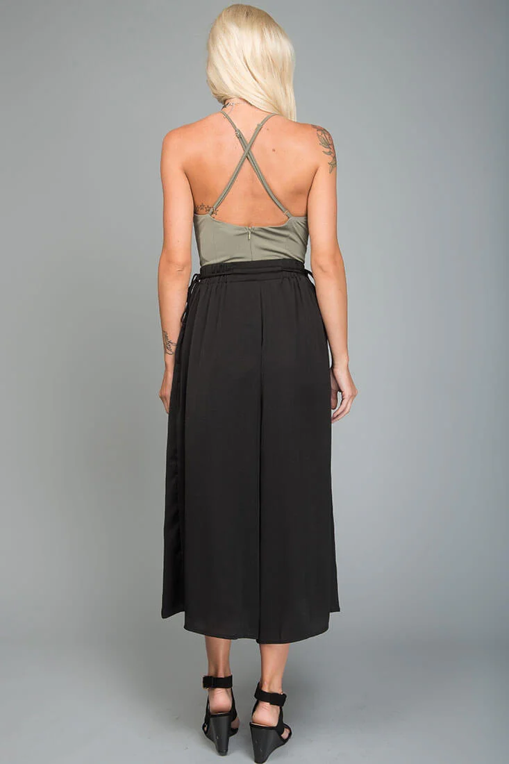 Lucy Loose Fit Wide Leg Pants Black - Image 3