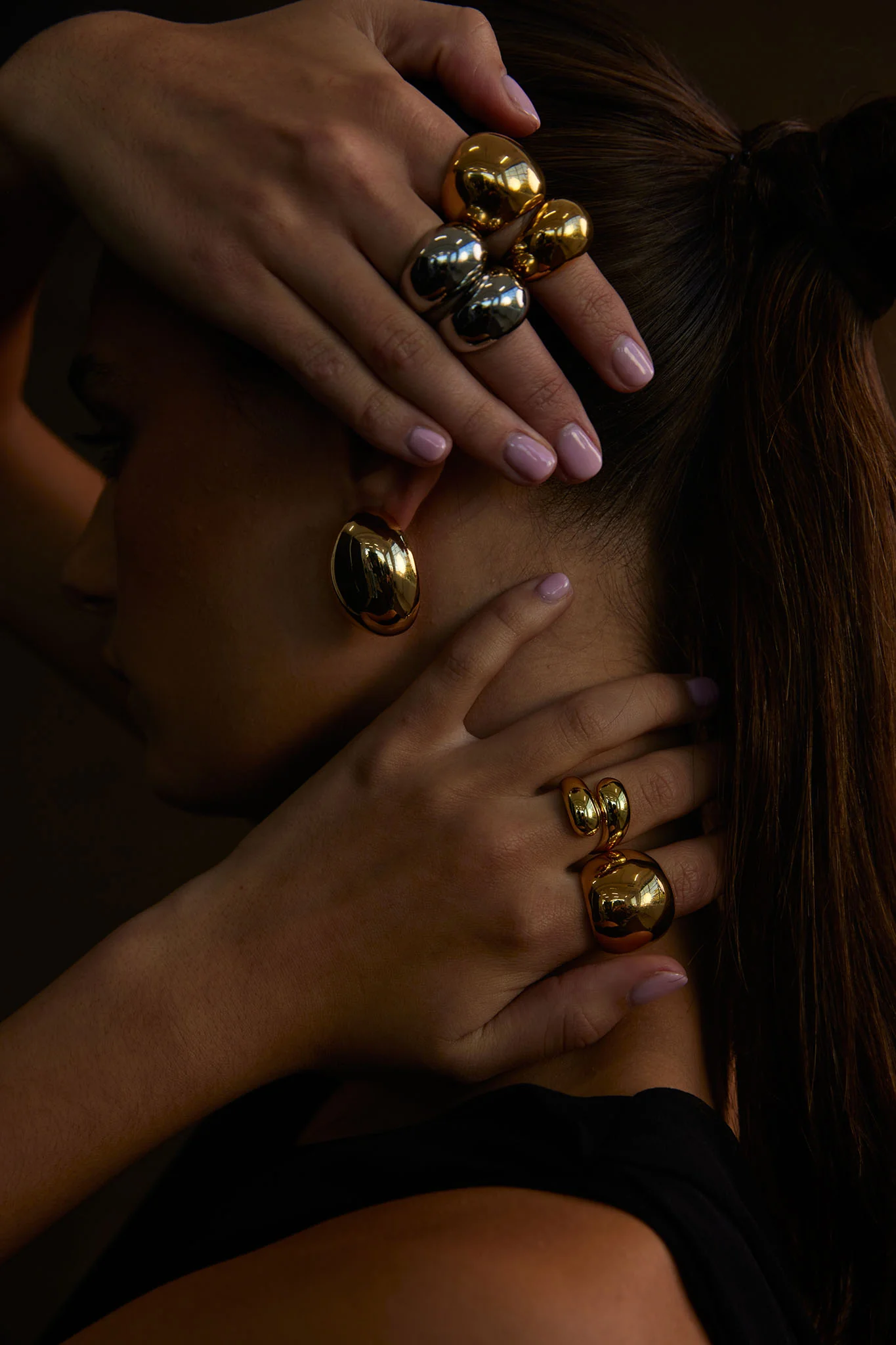 NOAH Chunky Ring Gold - Image 2