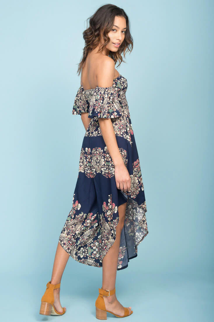 Ophelia Casual Jumpsuit Navy - Image 3