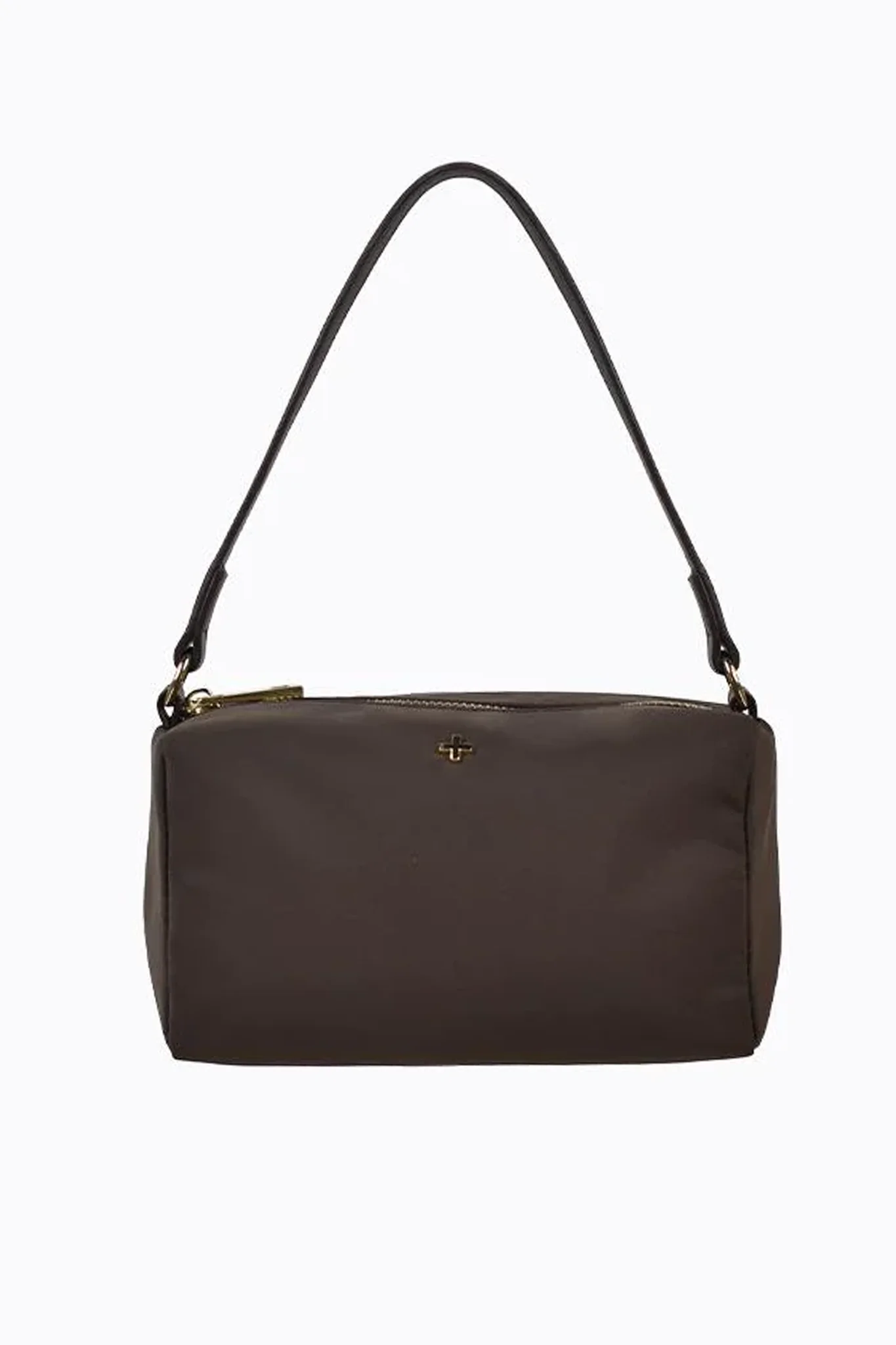 Peta And Jain Delta Shoulder Bag Chocolate - Image 2