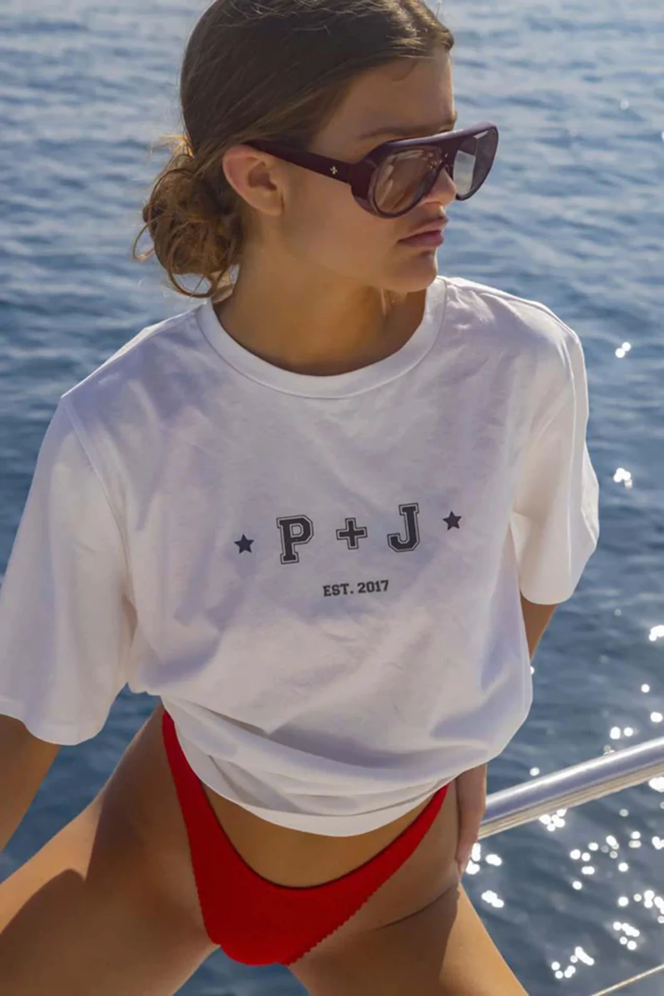 Peta And Jain Freja Sunglasses Tortoiseshell - Image 2