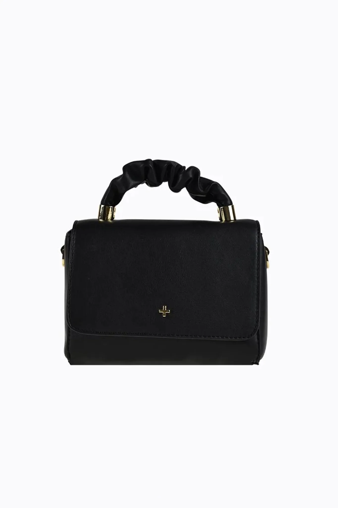 Peta And Jain Kendall Gathered Handbag Black - Image 2