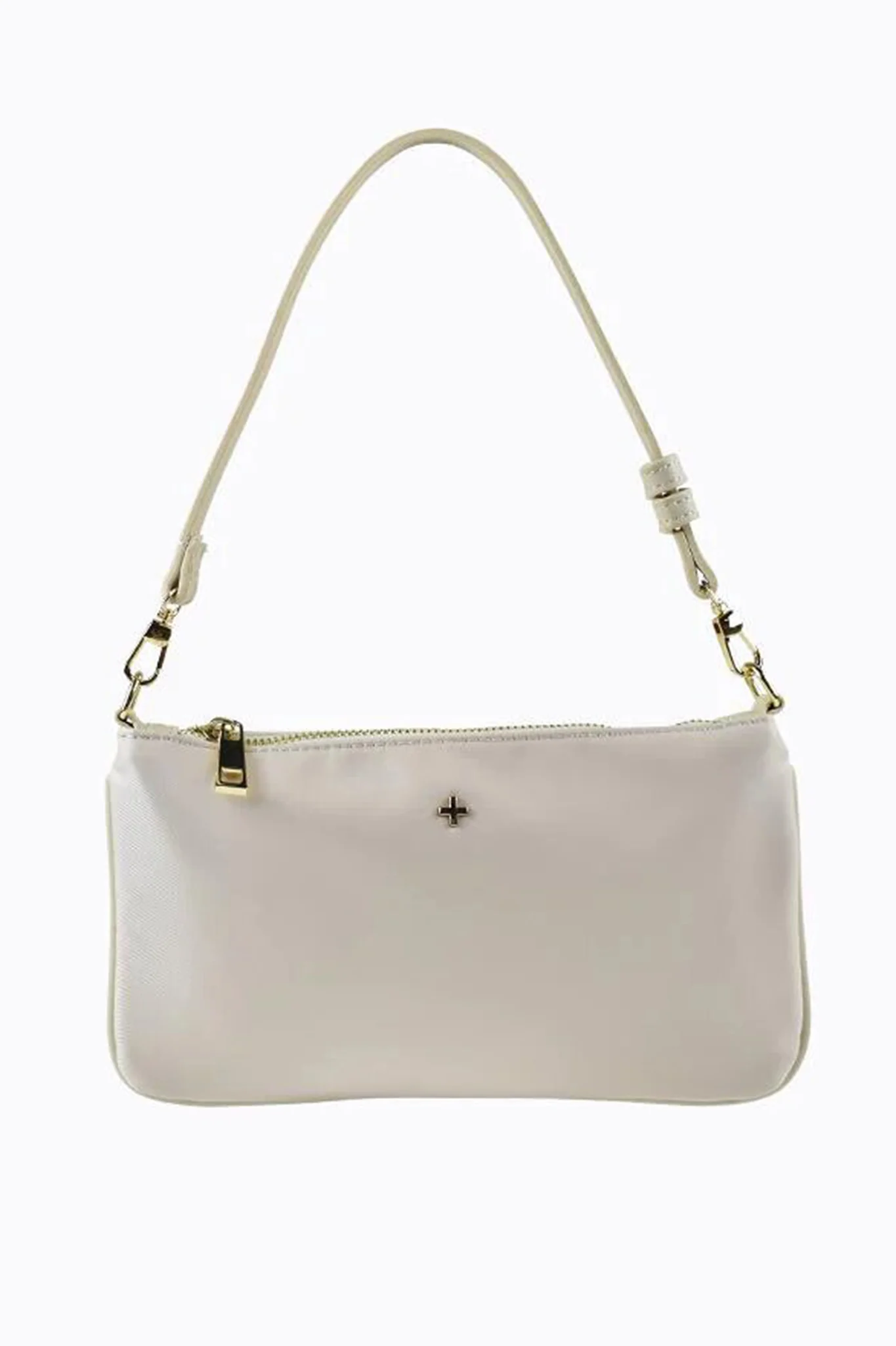 Peta And Jain Layla Mini Flat Shoulder Bag Bisque - Image 2