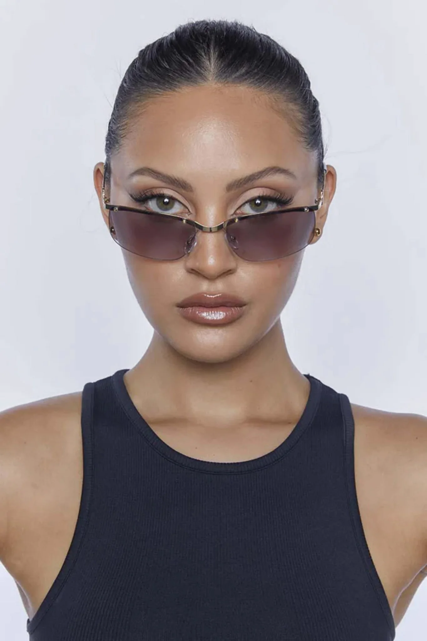 Peta And Jain Zya Sunglasses Light Gold - Image 5