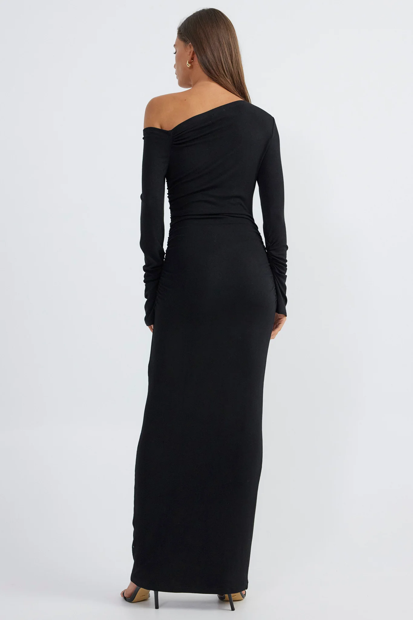 SNDYS Reya Maxi Dress Black - Image 3