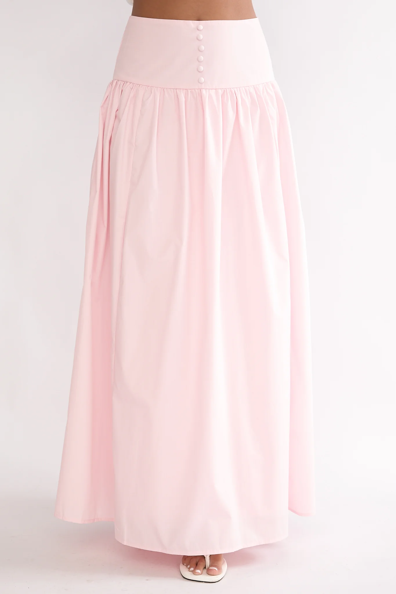 Starlina Wide Waistband Maxi Skirt Rosewater - Image 3
