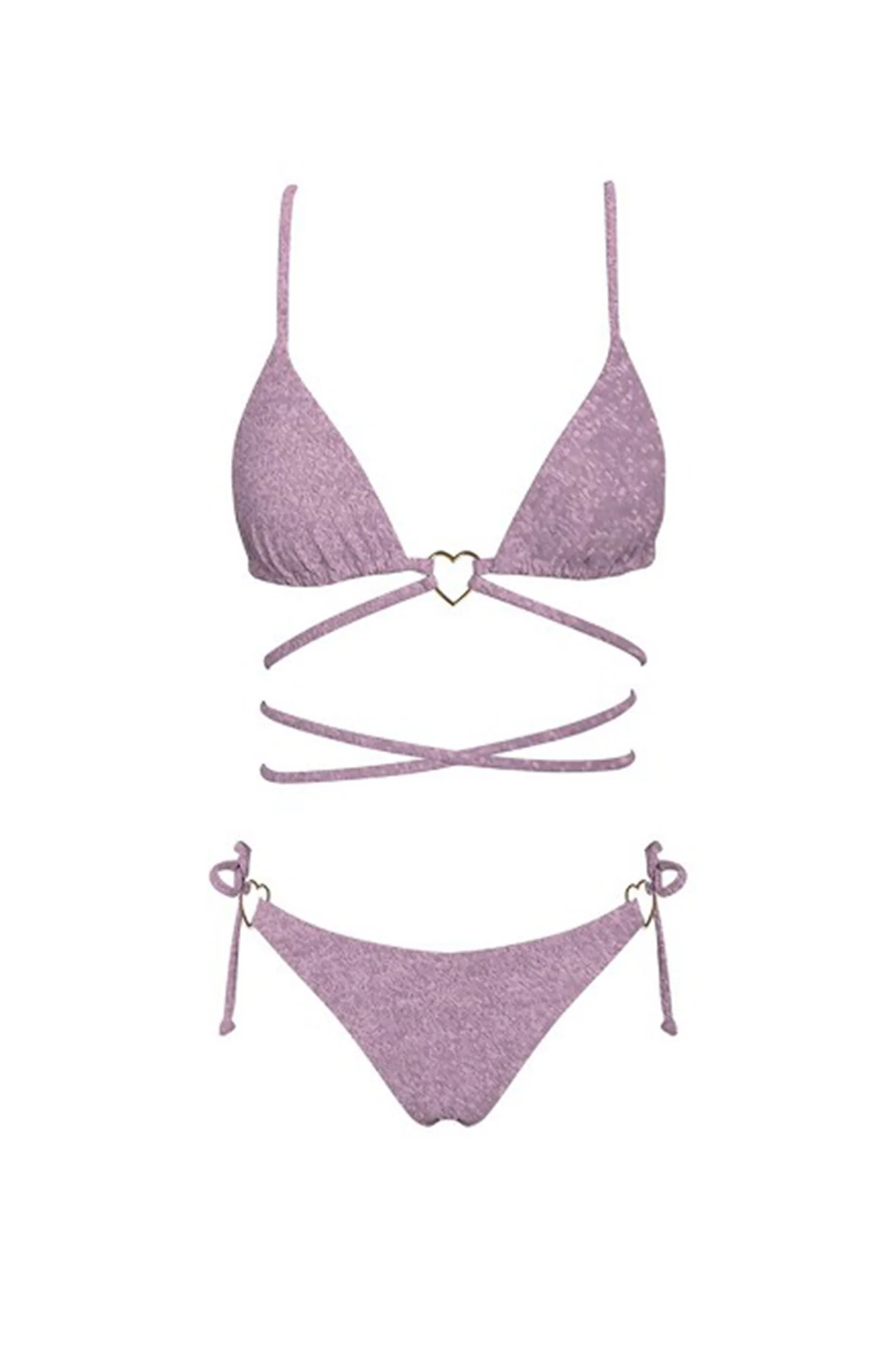 Summer Love Bikini Bottom Rose Shimmer - Image 4