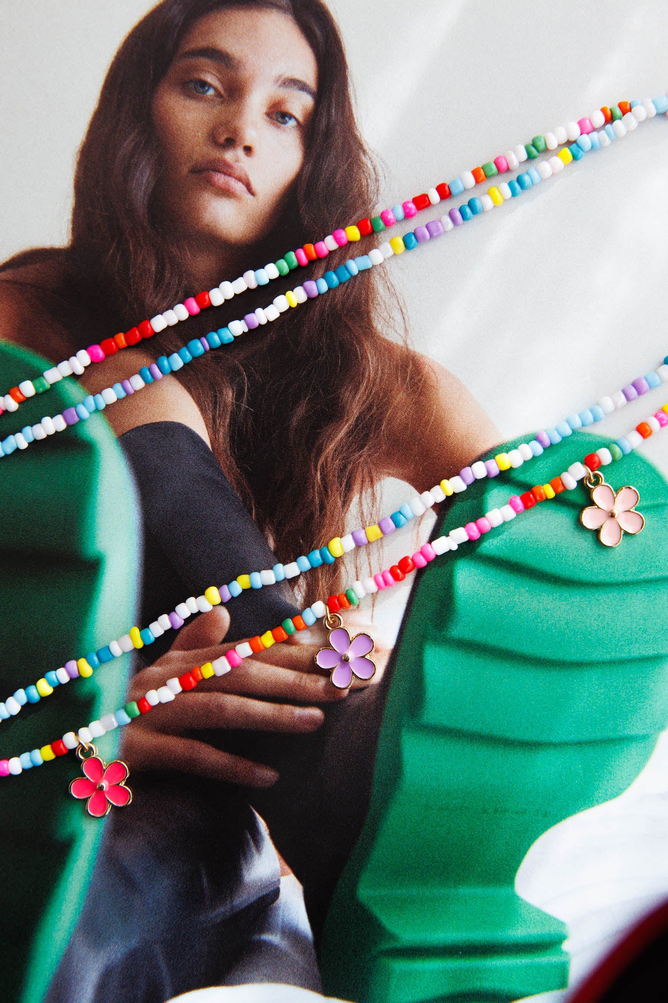 Sunny Beaded Waist Chain Multi - Image 6
