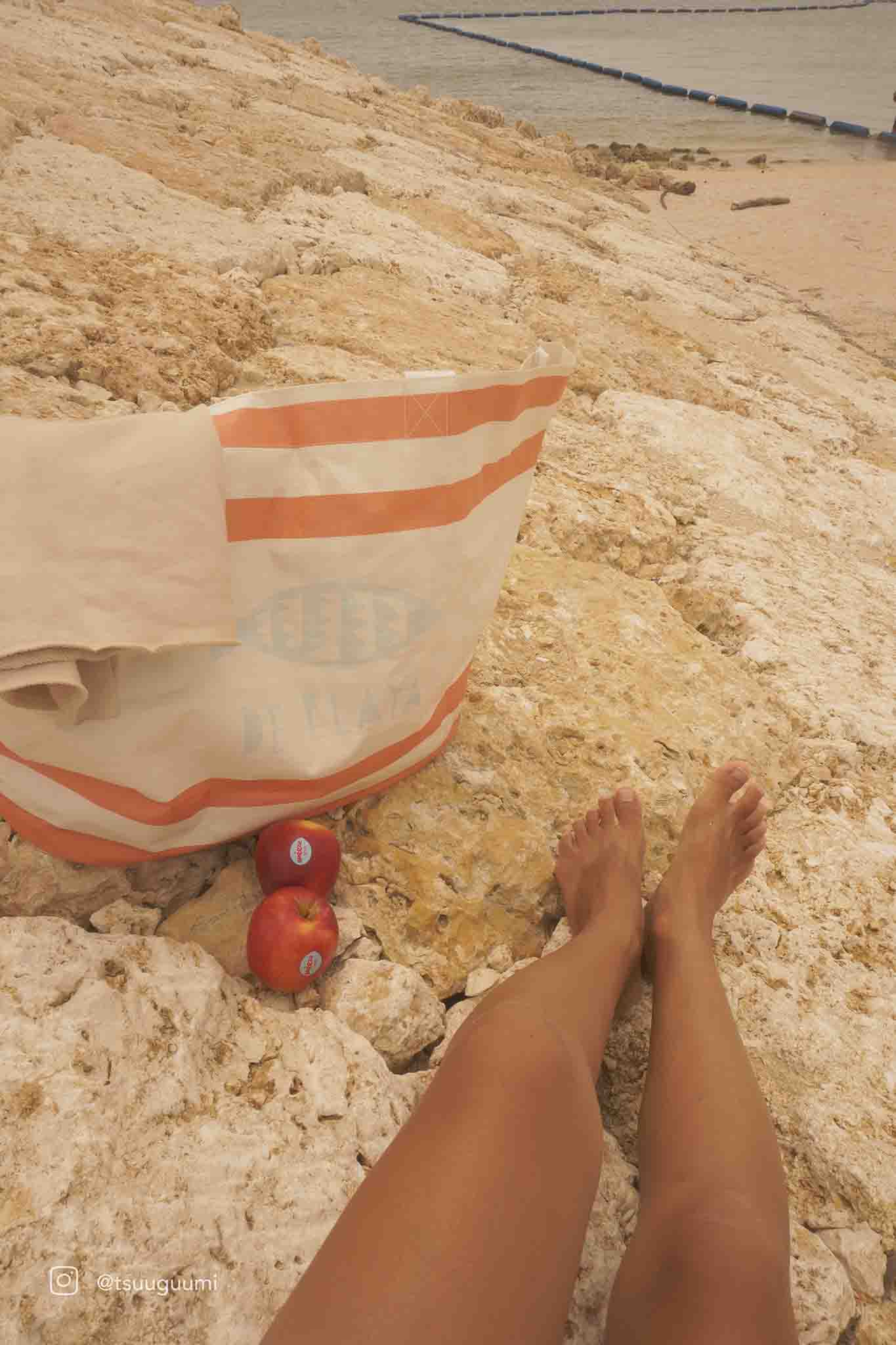 SUNNYLiFE Carryall Beach Bag De Playa Coral Utopia - Image 4