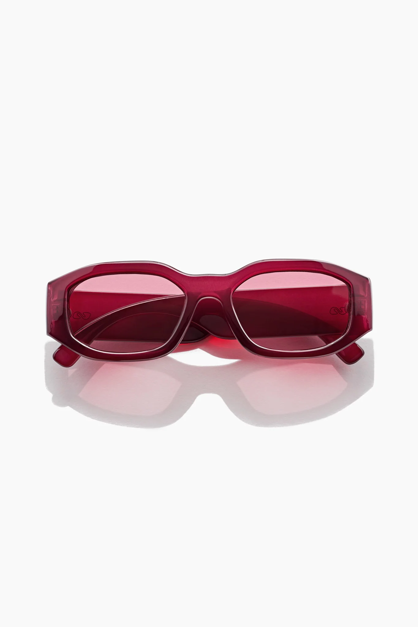 SZADE Sunglasses East Side ; Wild Cherry/Blush - Image 7