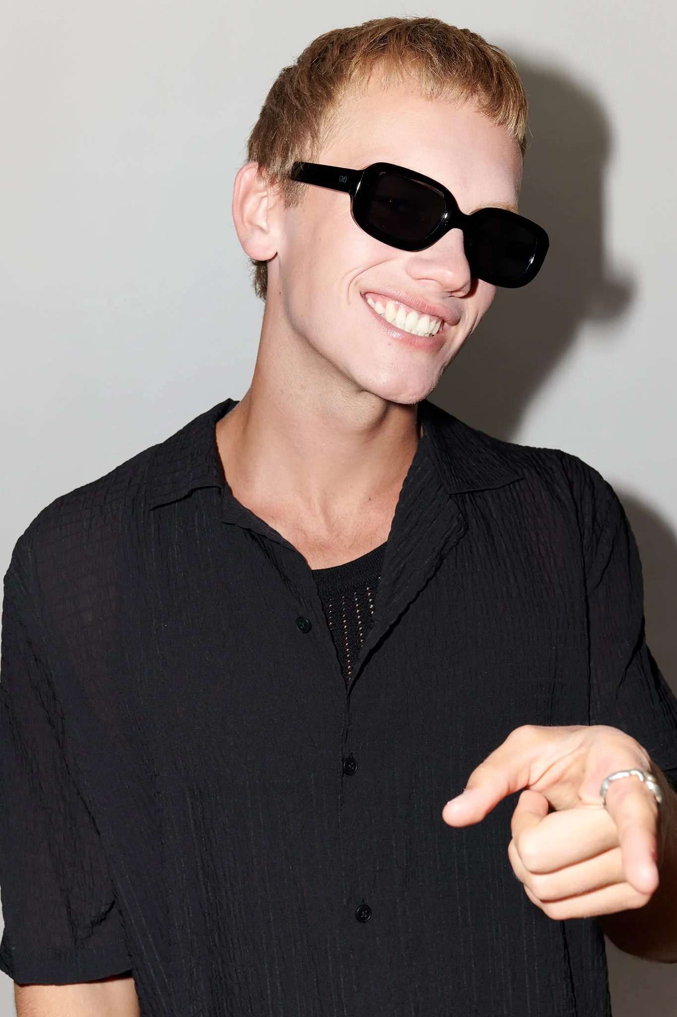 SZADE Sunglasses Soho ; Black Ink - Image 2