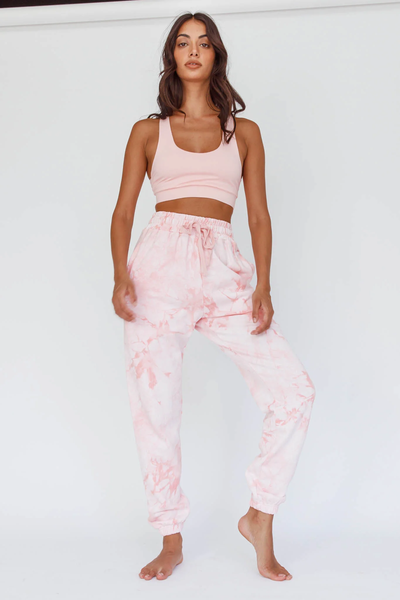 Take It Easy Jogger Track Pants Pink - Image 6