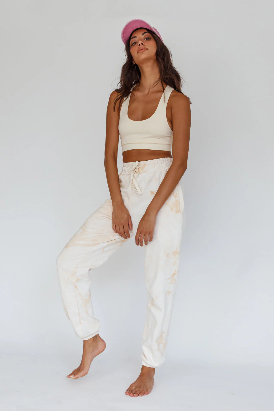 Take It Easy Jogger Track Pants Sand - Image 3