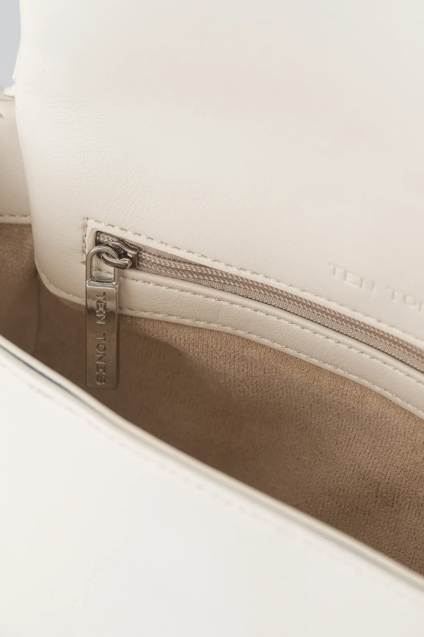 TEN TONES Azure Weave Bag White - Image 2