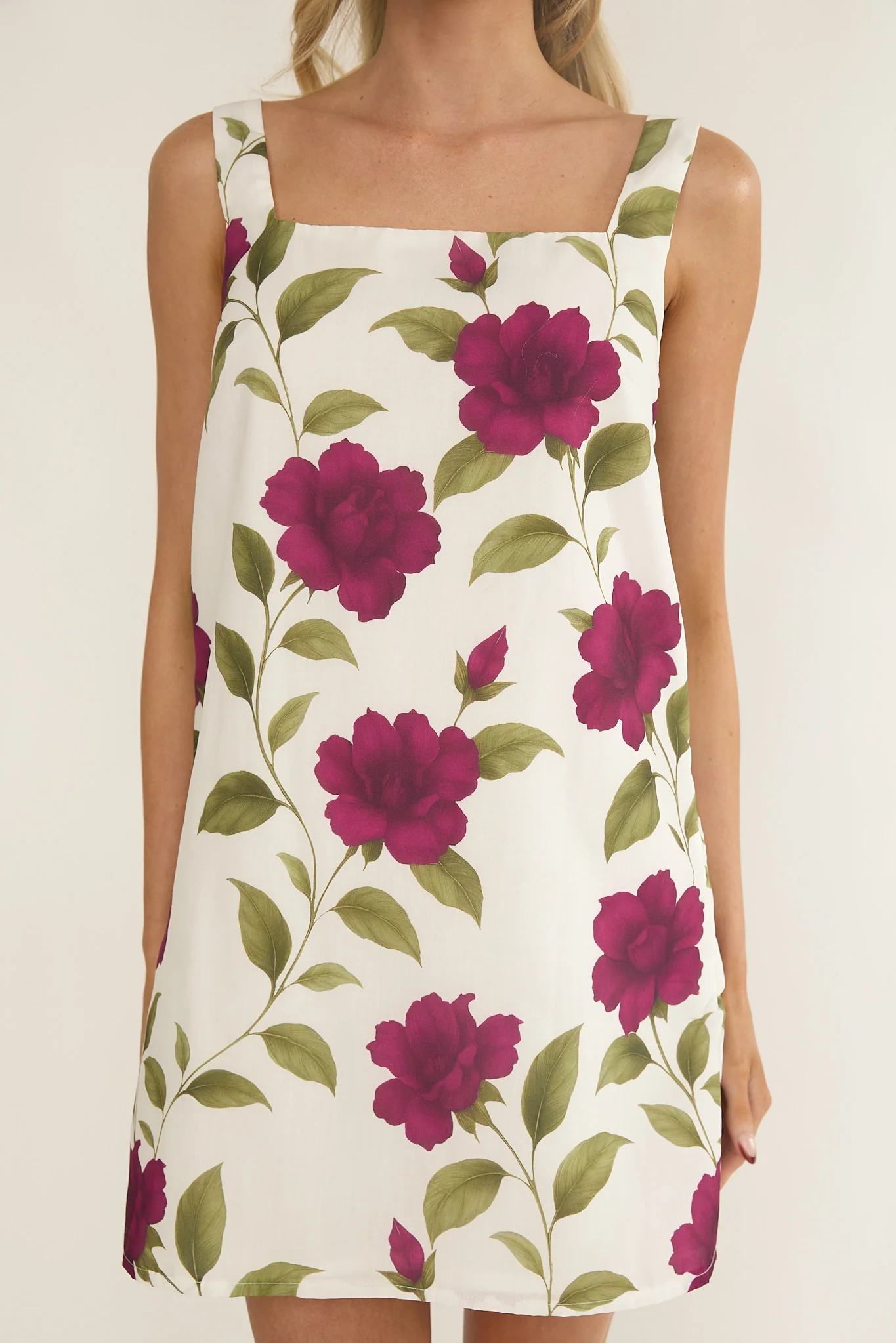That Lady Bow Back Mini Dress Allegra Floral - Image 3
