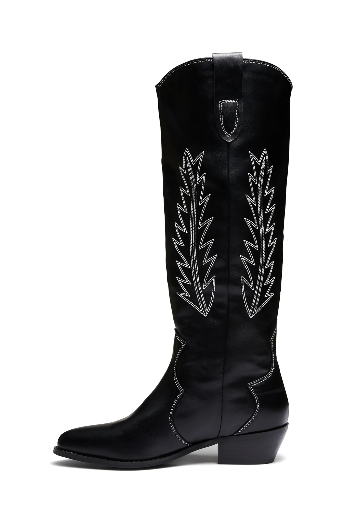 THERAPY Bonnie Boot Black/White - Image 6