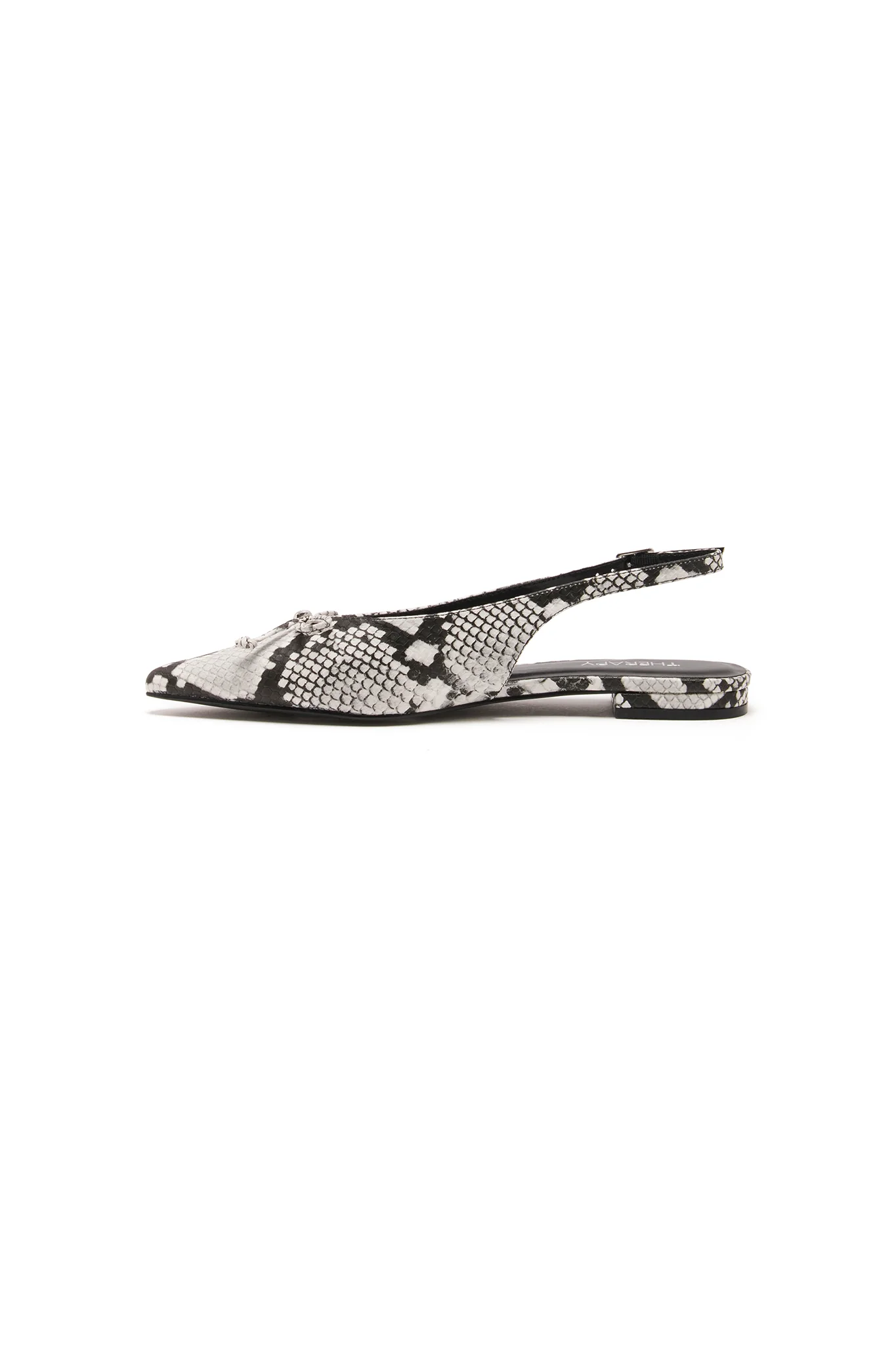 THERAPY Lavin Flat Point Black White Snake - Image 2