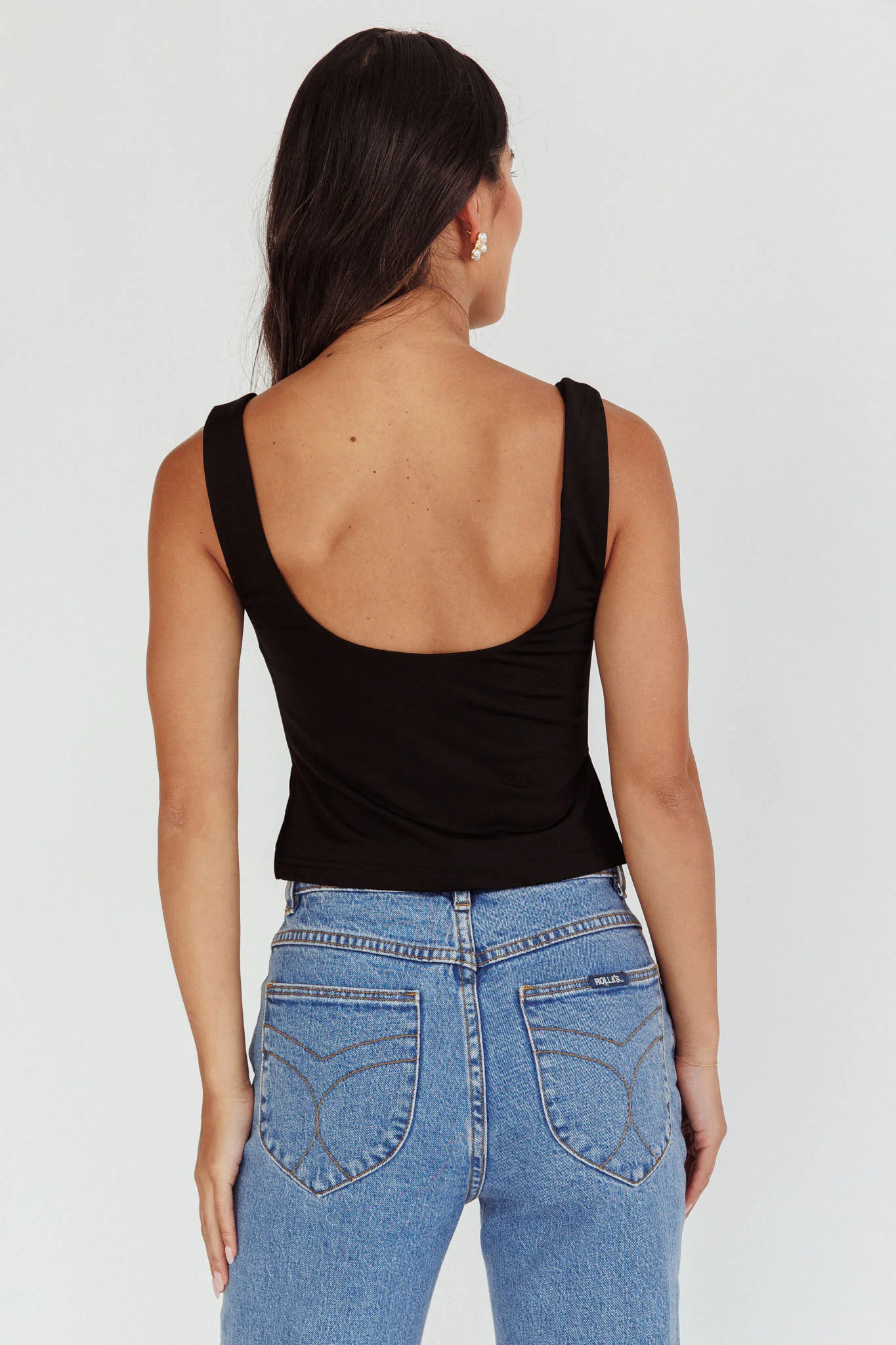 Tricia Pintuck Bust Top Black - Image 2