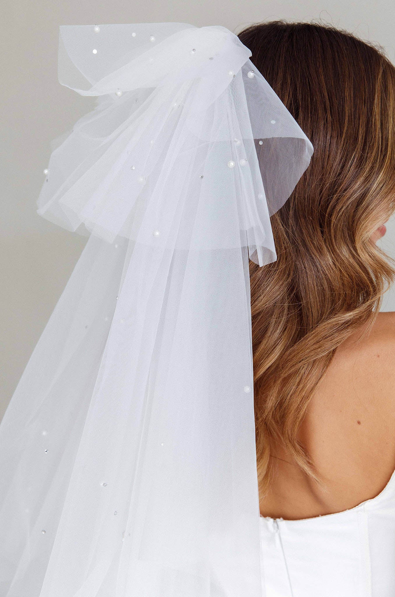 Unforgettable Pearl Veil White - Image 2