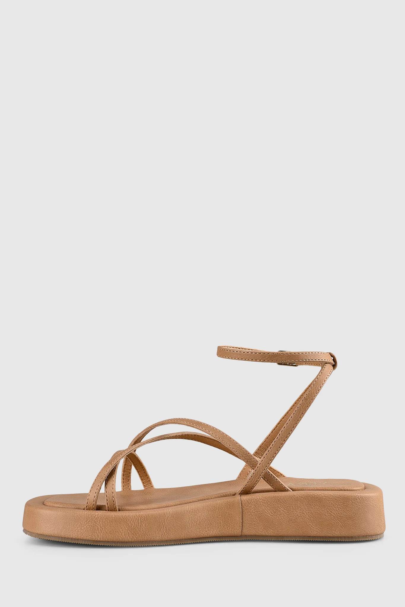 VERALi Bondi Flatform Sandals Caramel Softee - Image 2