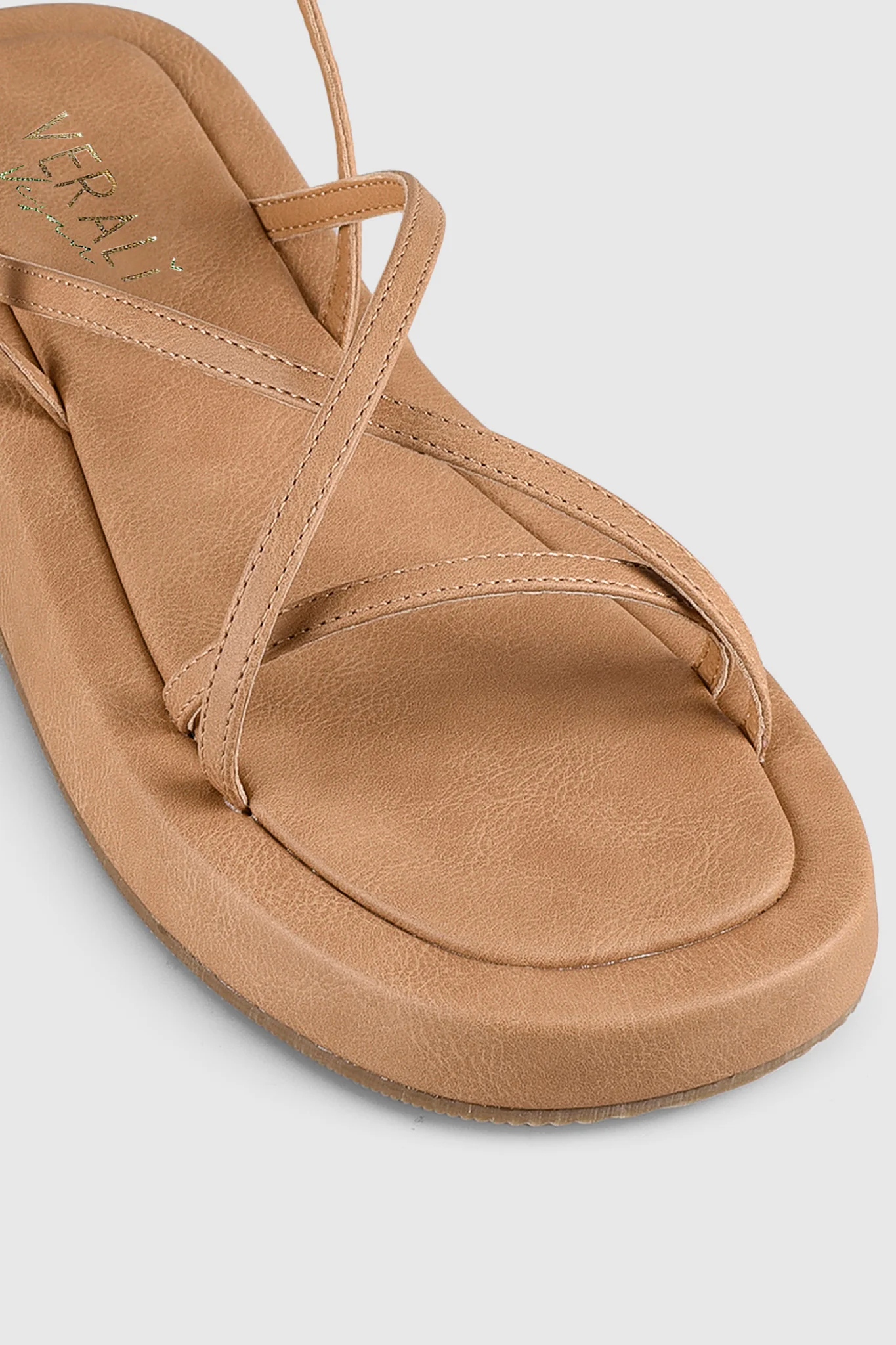 VERALi Bondi Flatform Sandals Caramel Softee - Image 4