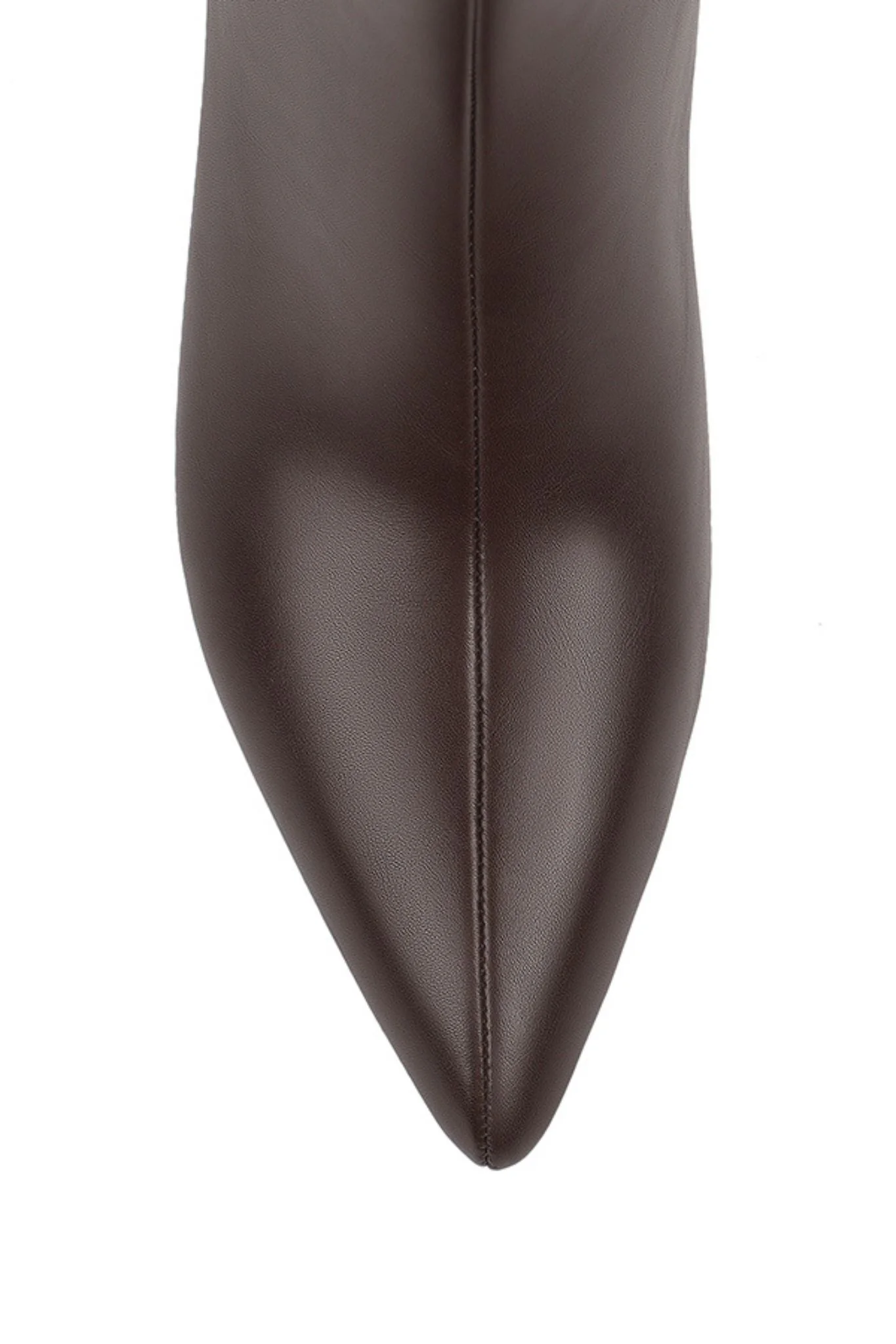 VERALI Olive Knee High Boots Chocolate - Image 3