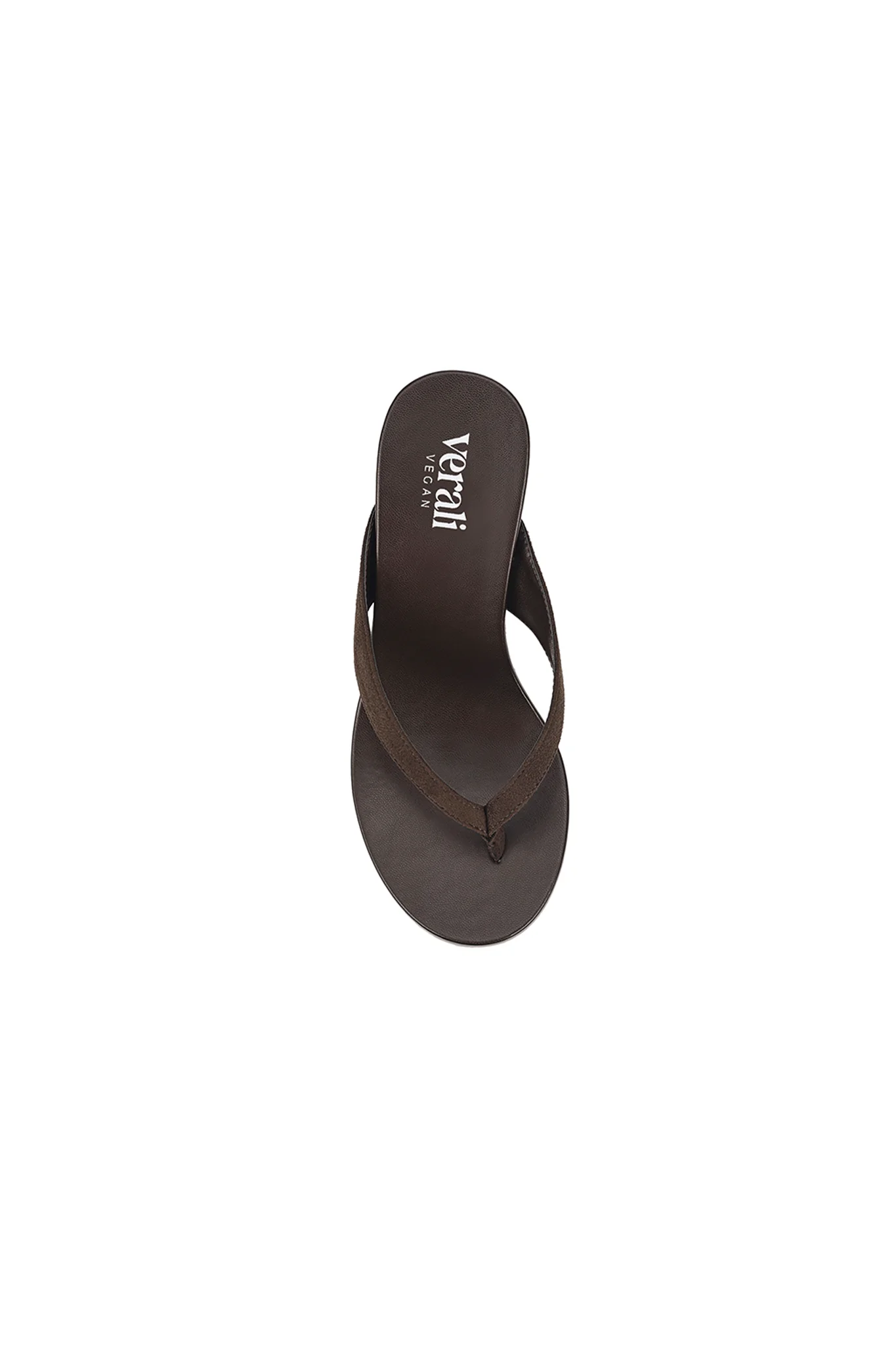 VERALi Polly Thong Wedges Brown - Image 5
