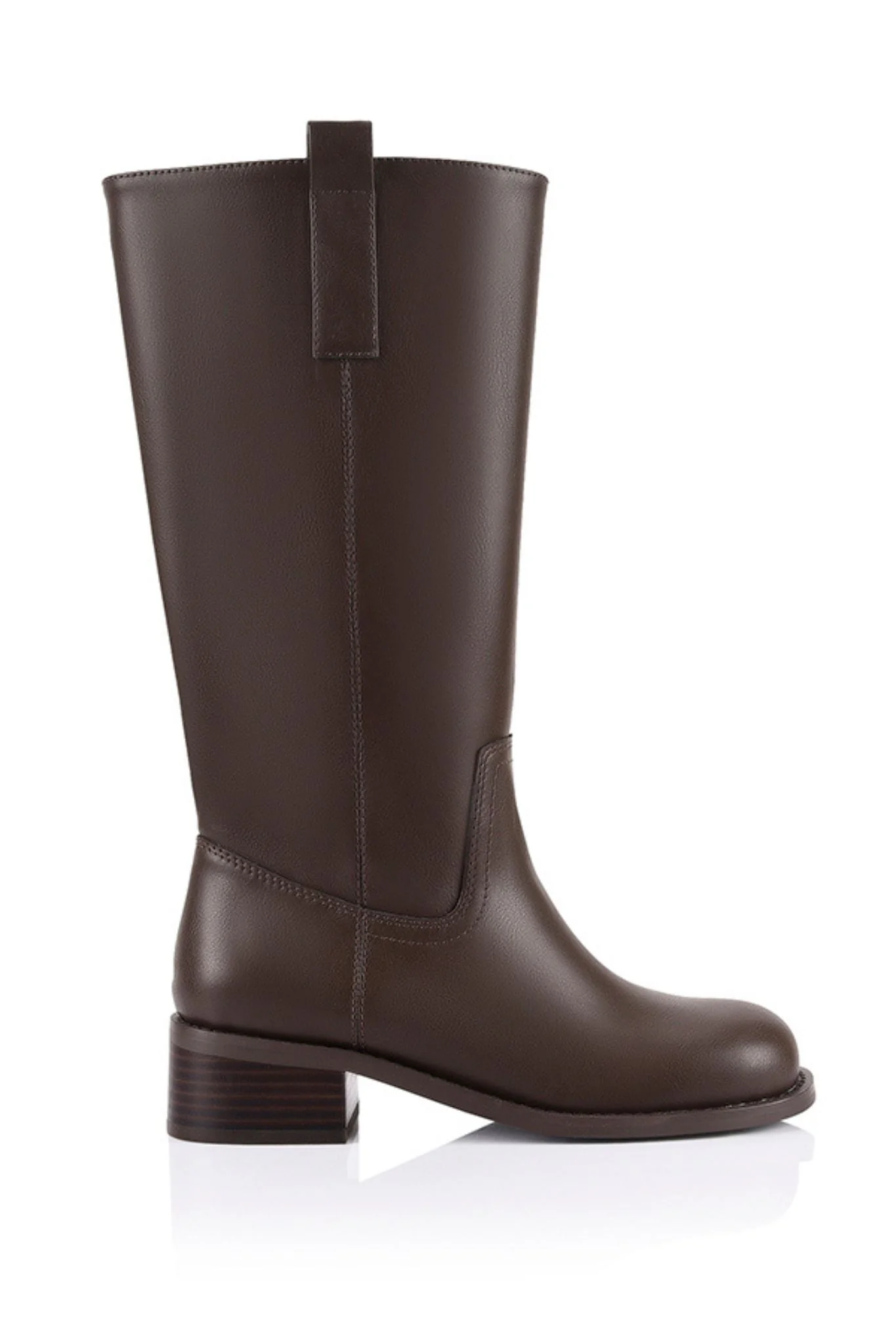 VERALi Rogue Knee High Boots Chocolate Brown - Image 5