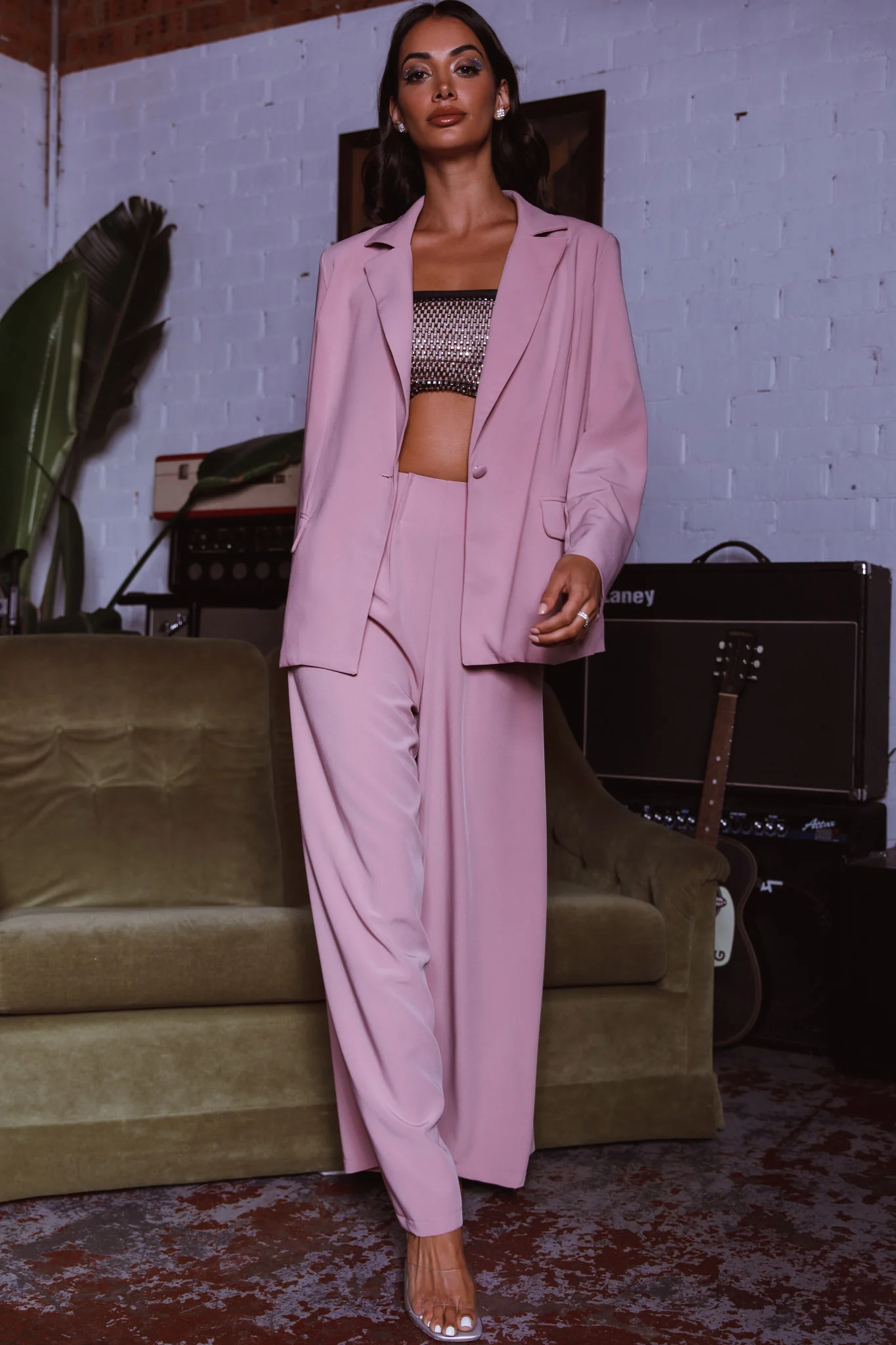 Vous Etes Belle Blazer Blush - Image 5